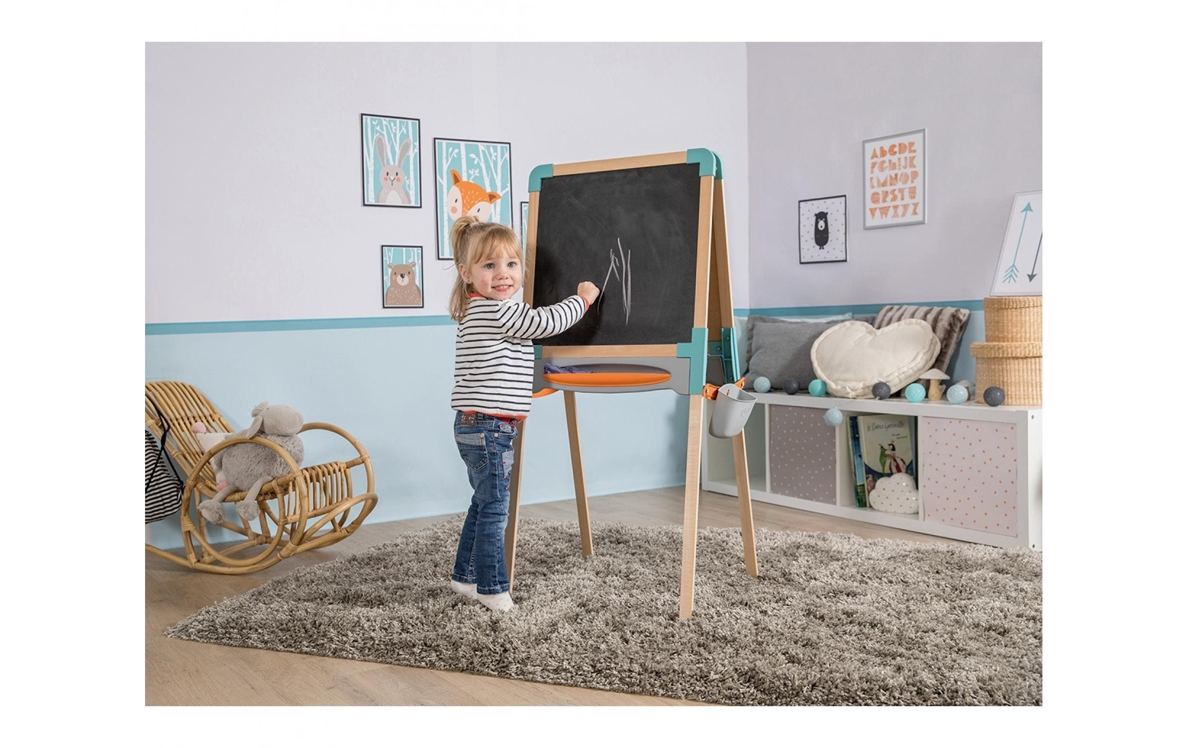 Smoby Tafel »WOODEN EASEL«