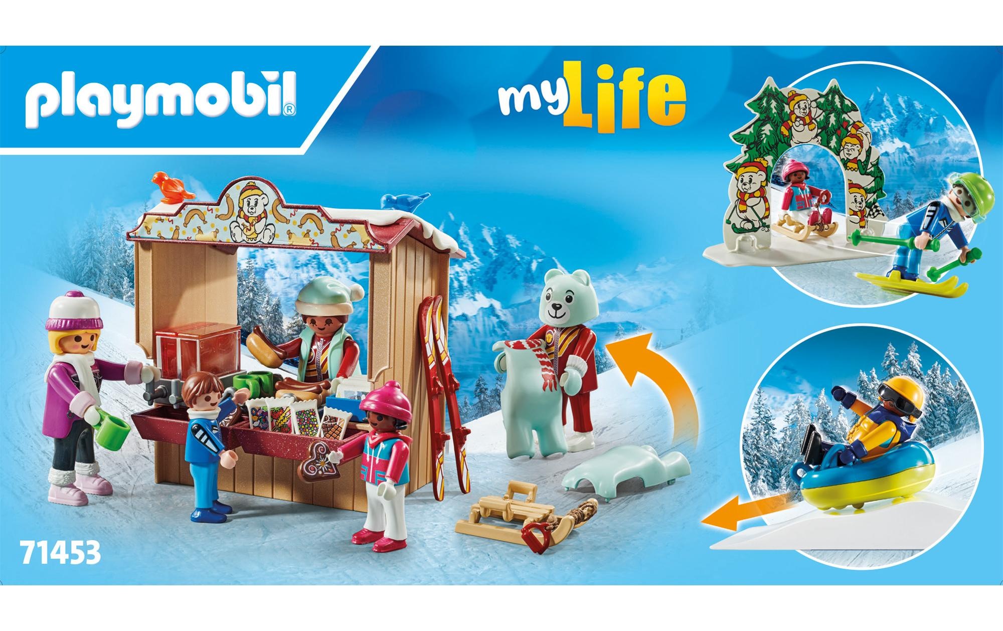 Playmobil® Spielbausteine »My Life Skiwelt 71453«, (100 St.)