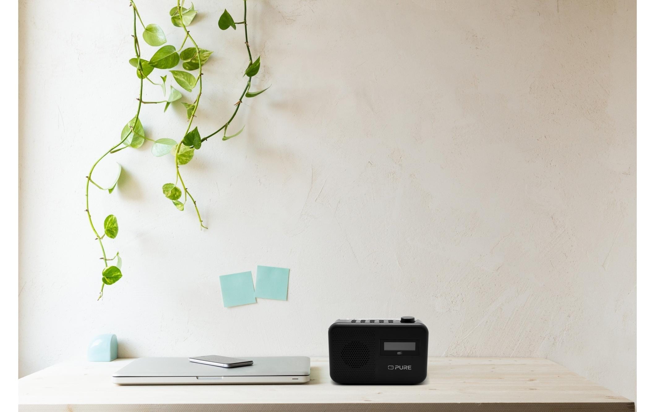 Pure Digitalradio (DAB+) »Radio Elan One2 Schwarz«, (Bluetooth Digitalradio (DAB+)-FM-Tuner)