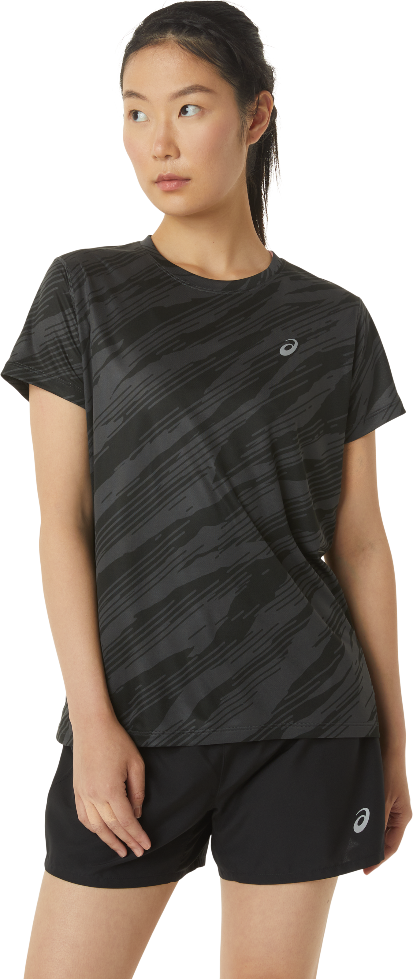 Asics Laufshirt »CORE ALL OVER PRINT SHORTSLEEVE TOP«