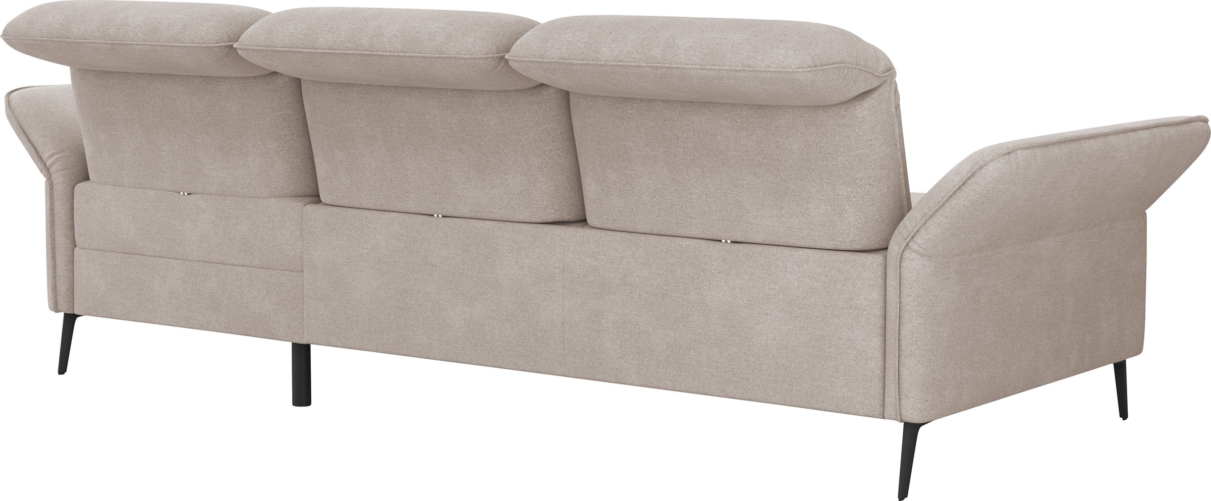 sit&more Ecksofa »Emely, inkl. Sitztiefenverstellung«, wahlweise mit Bettfunktion,Bettkasten,Kopf- & Armteilverstellung