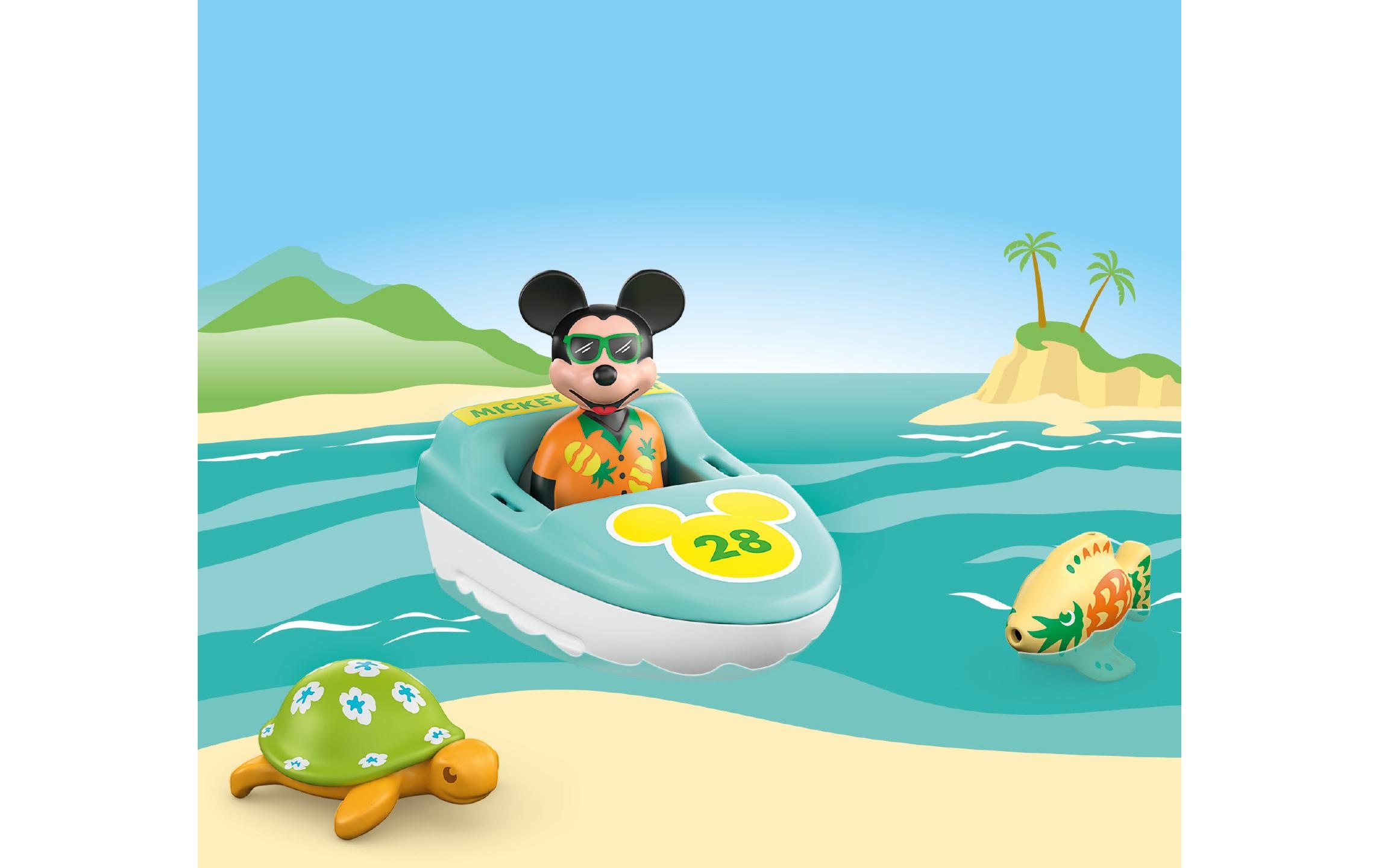 Playmobil® Spielbausteine »Junior Disney: Micky Maus Bootstour 71707«, (4 St.)