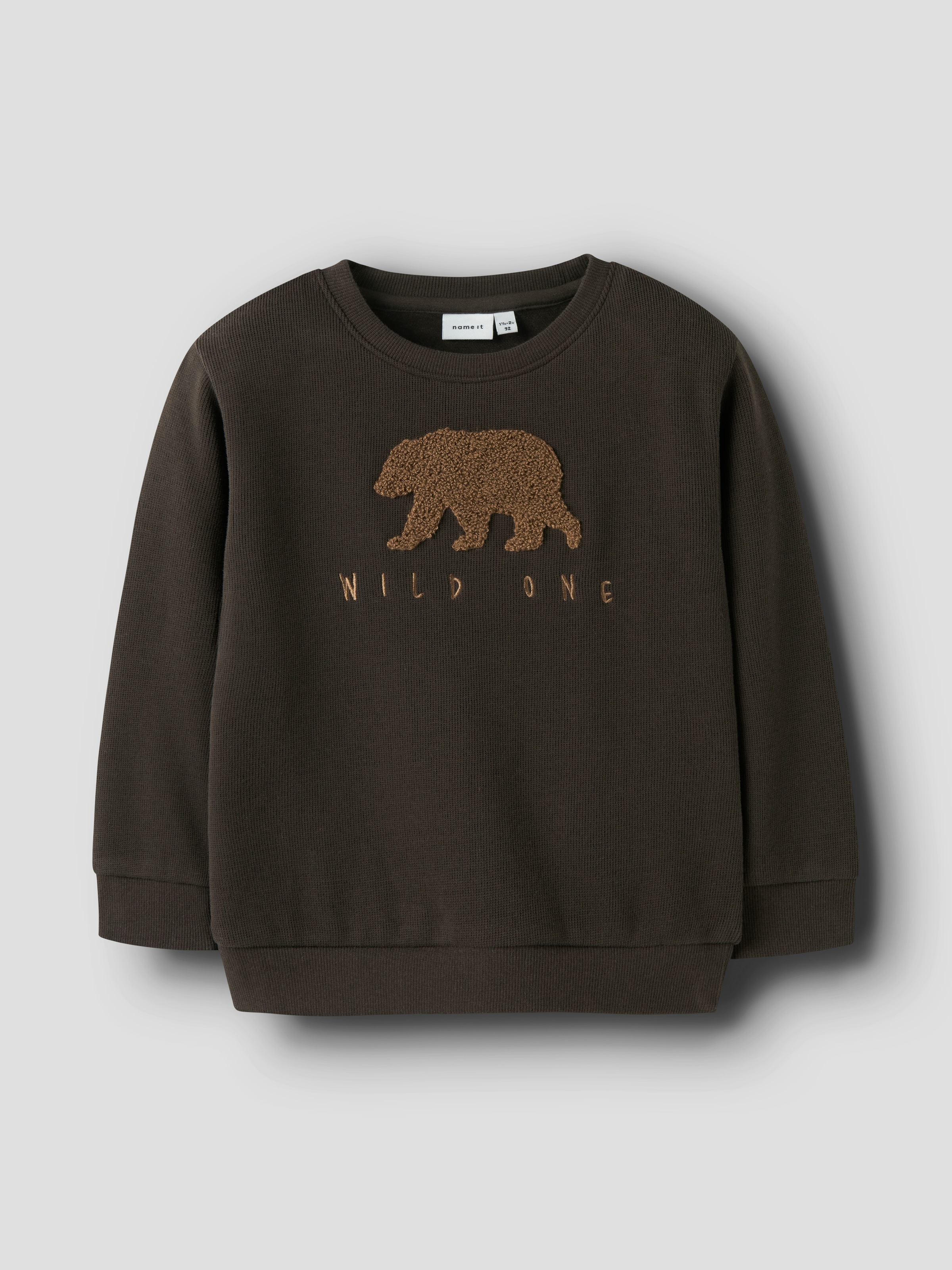 Name It Sweatshirt »NMMOBEAR NREG SWEAT UNB«, mit hochwertiger 3D-Stickerei