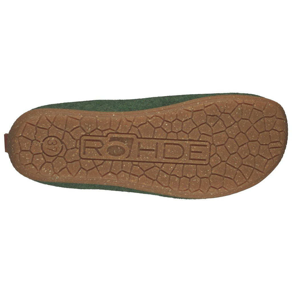 Rohde Pantoffel »TIVOLI«, mit herausnehmbarer Innensohle