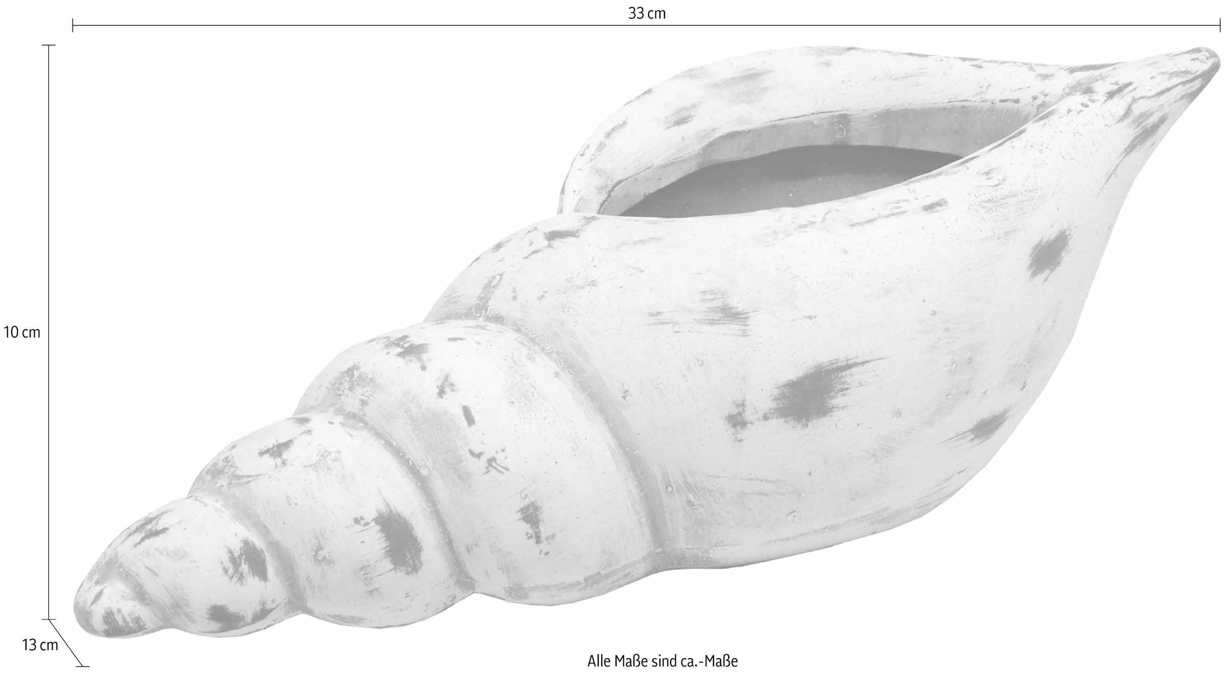 (Set, bestellen »Keramik-Schale Muschel«, online 2) | Dekoschale I.GE.A. Jelmoli-Versand