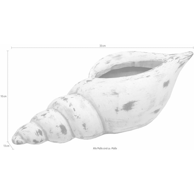 I.GE.A. Dekoschale »Keramik-Schale Muschel«, (Set, 2) online bestellen |  Jelmoli-Versand