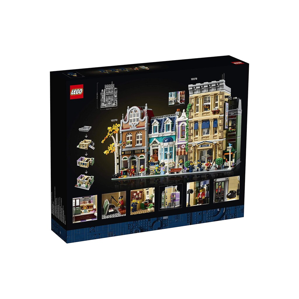 LEGO® Konstruktionsspielsteine »Polizeistation 10278«