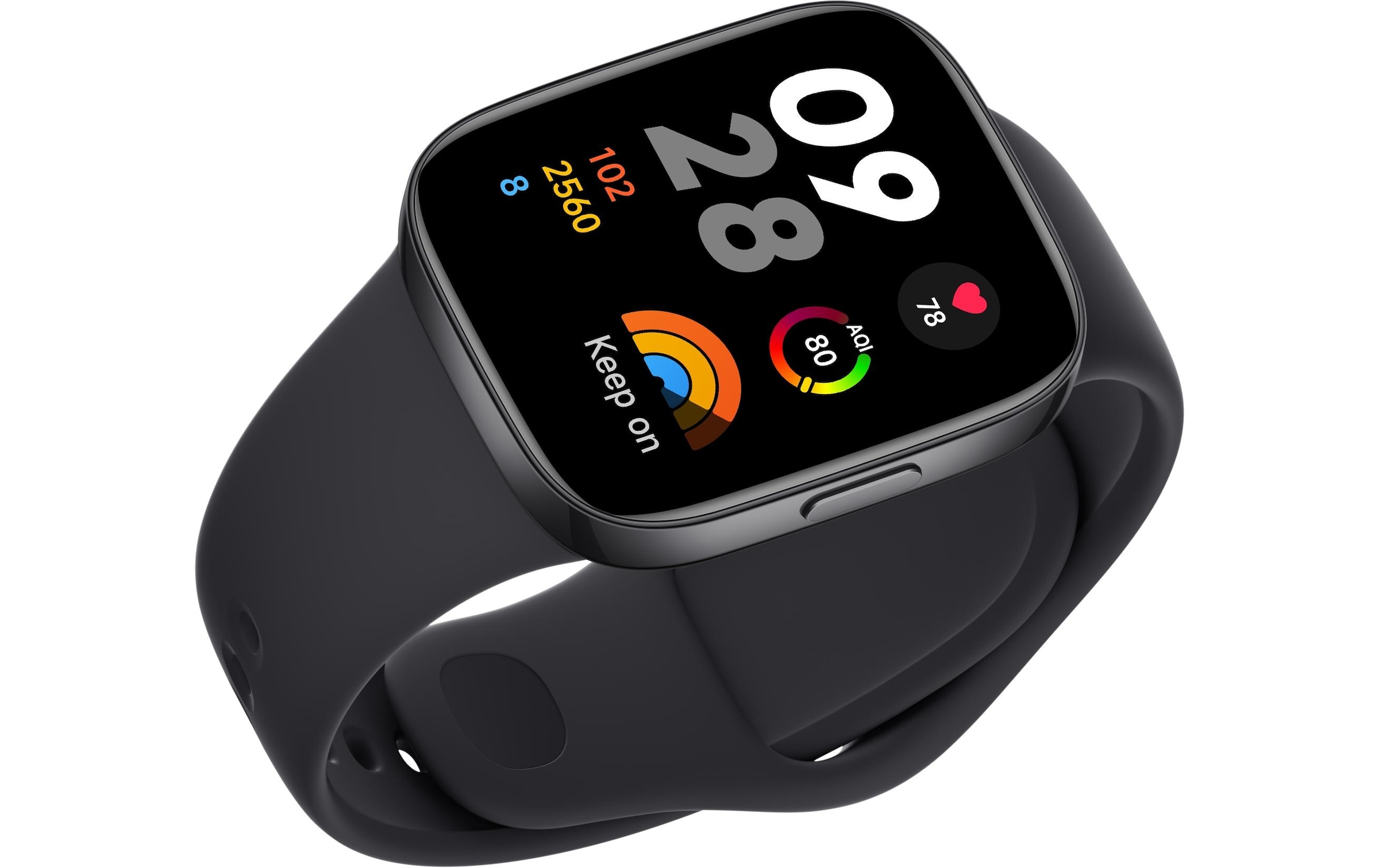 Xiaomi Smartwatch »Xiaomi Redmi Watch 3 black«, (/ 1,75 Zoll),)