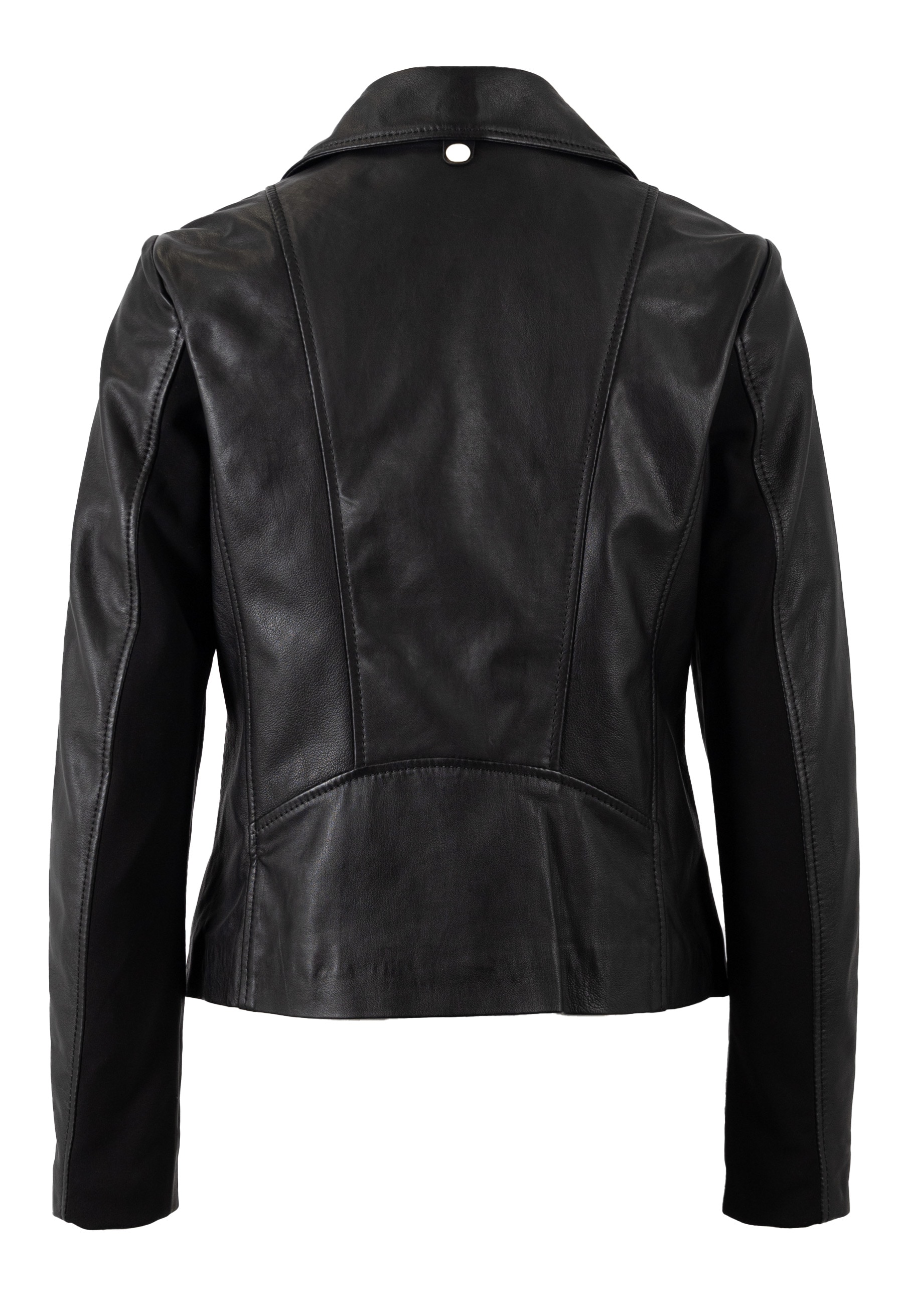 Mauritius Lederjacke »MWFylli«, mit Knopfdetails, Reverskragen