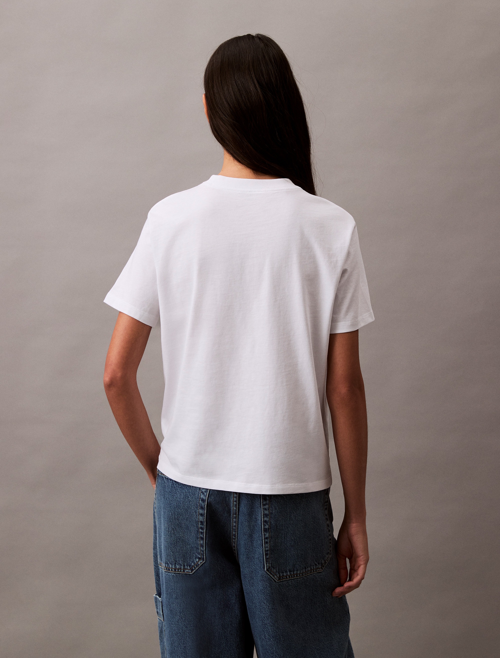 Calvin Klein Jeans T-Shirt »HERO SS CLASSIC MONOLOGO CNECK T«, mit grossem CK-Print