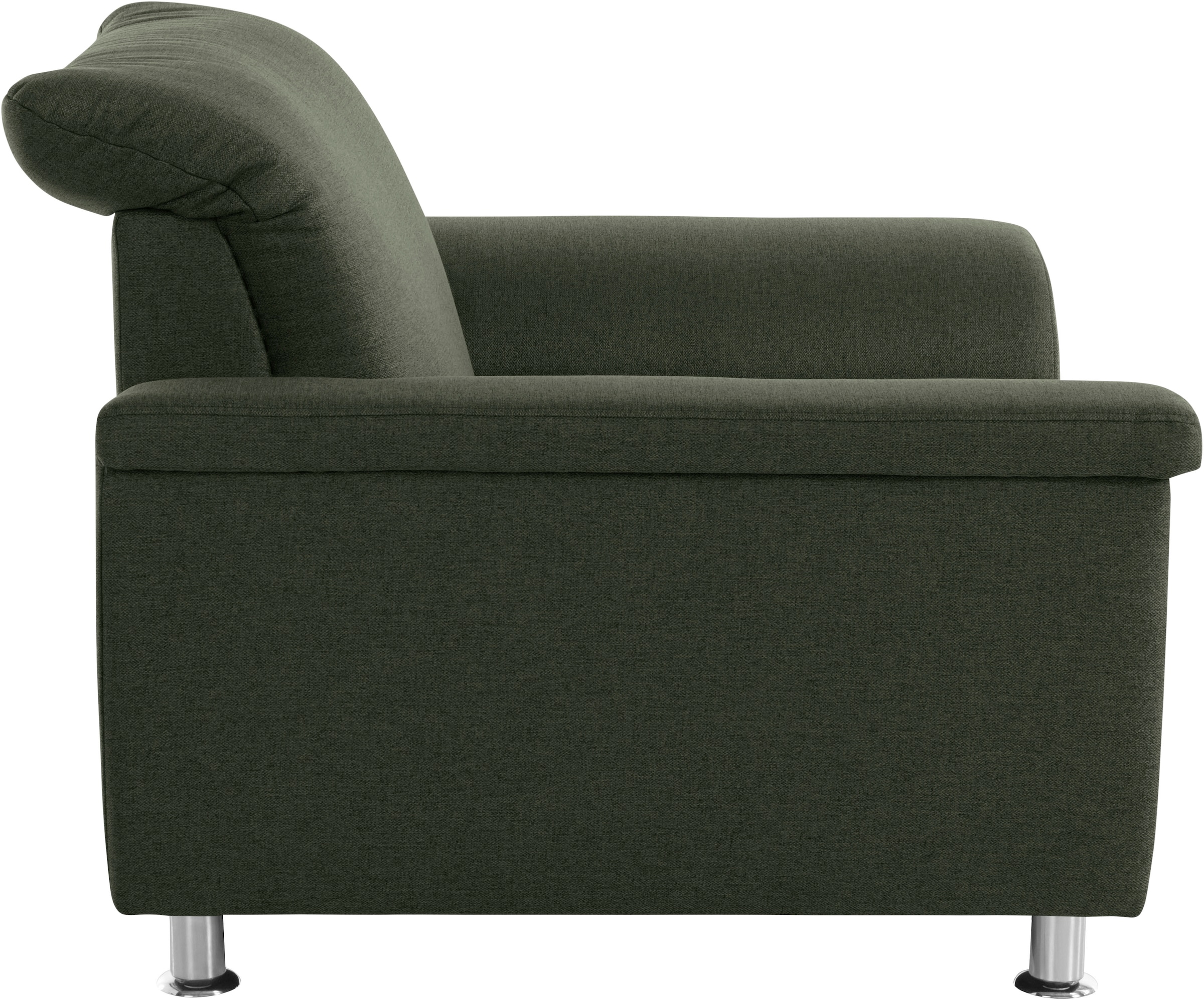 DOMO collection Sessel »Franzi«, wahlweise mit Kopfteilverstellung