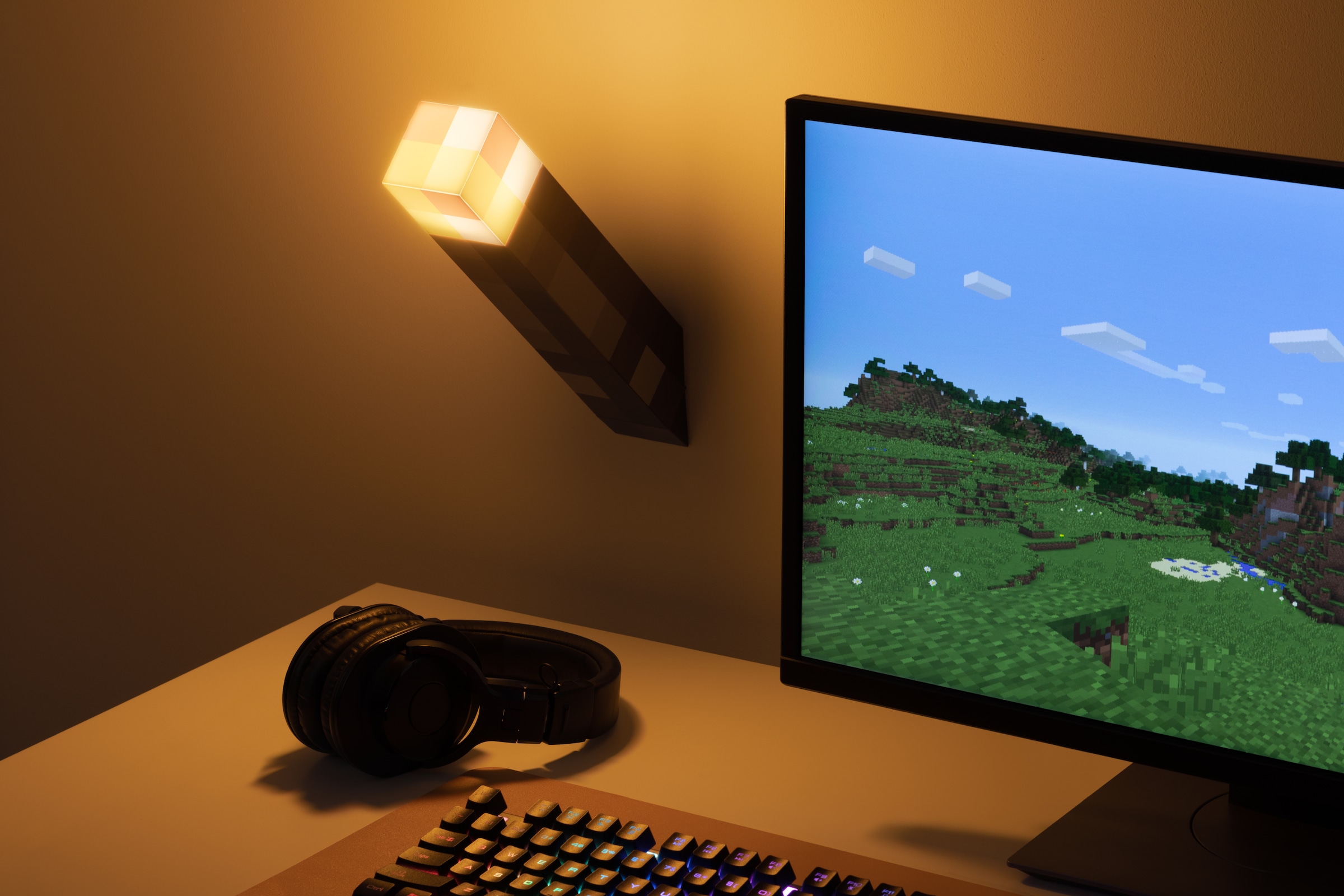 Paladone LED Dekolicht »Minecraft Fackel Leuchte«