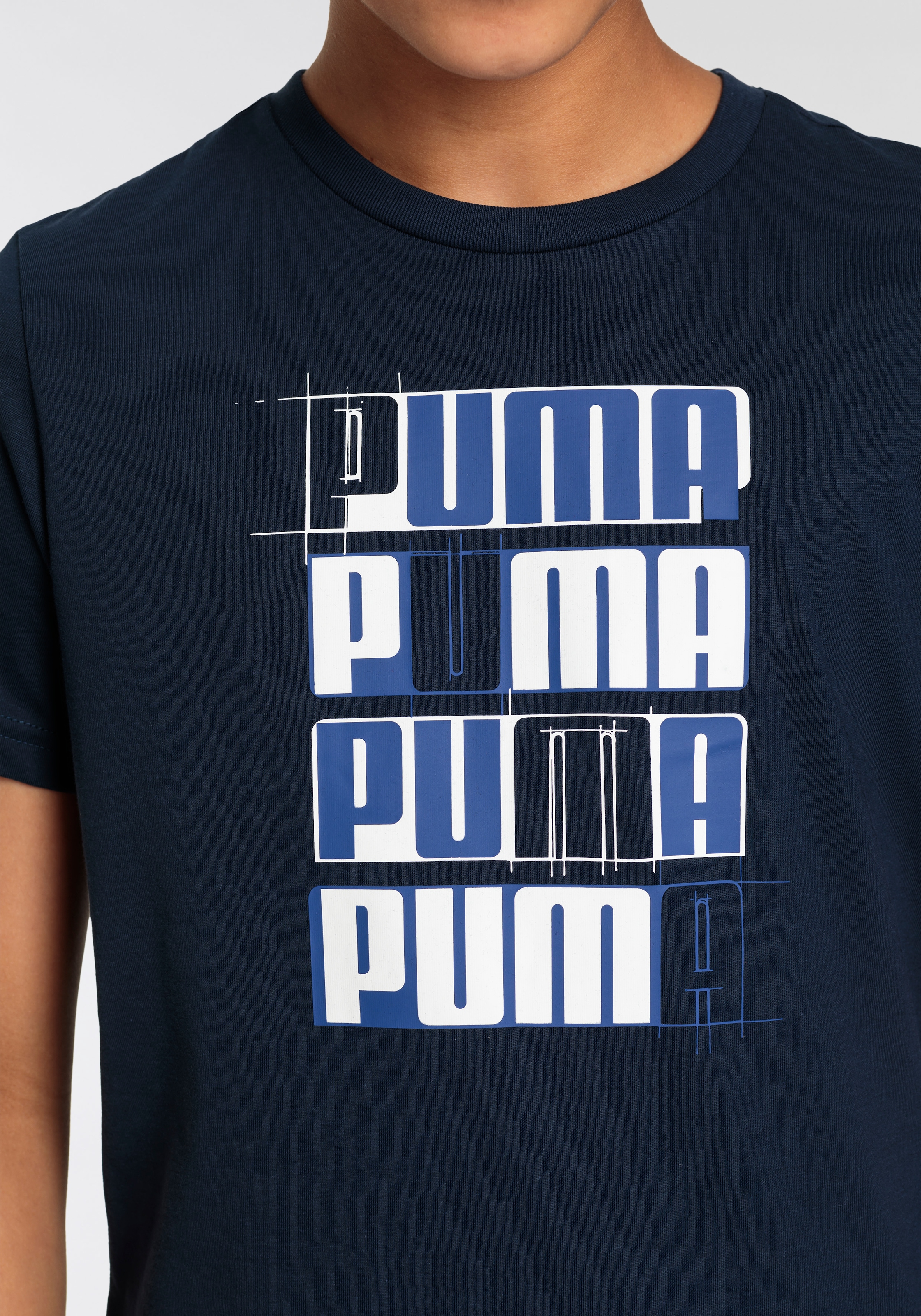 PUMA T-Shirt »ESS+ LOGO LAB TEE B«, (1 tlg.), Für Kinder und Jugendliche