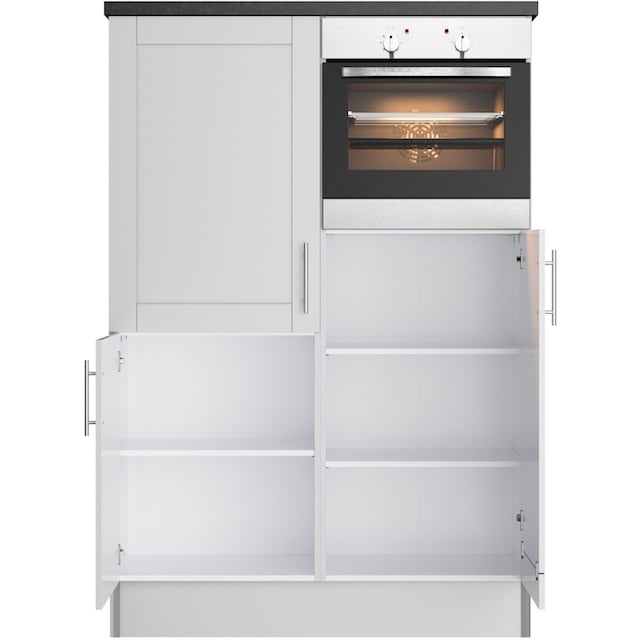 ❤ OPTIFIT Küche »Ahus«, Breite 120 cm,wahlweise mit  E-Geräten,Soft-Close-Funktion kaufen im Jelmoli-Online Shop