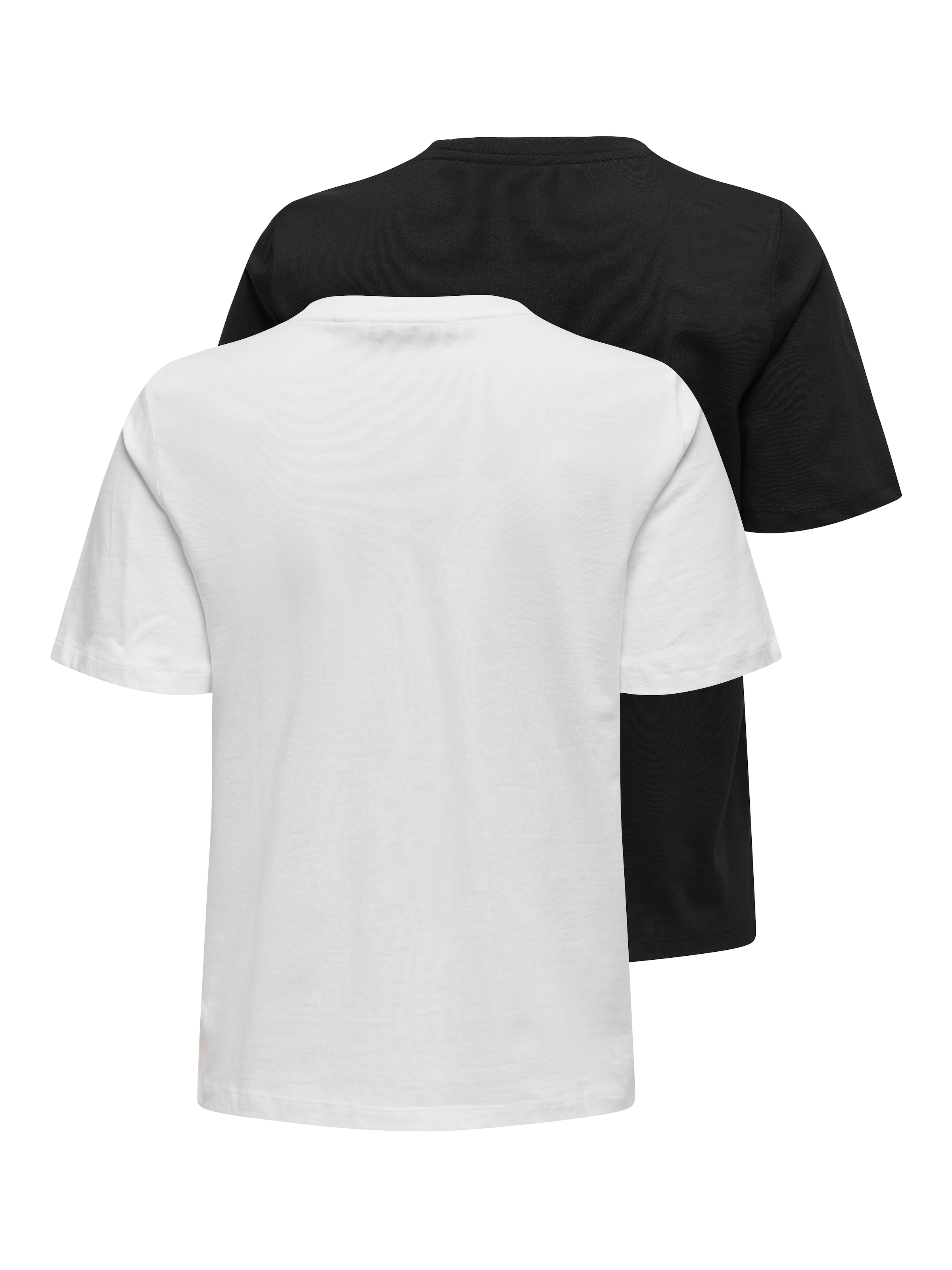 ONLY Kurzarmshirt »ONLONLY S/S TEE NOOS 2 PACK«, (Packung, 2 tlg.)