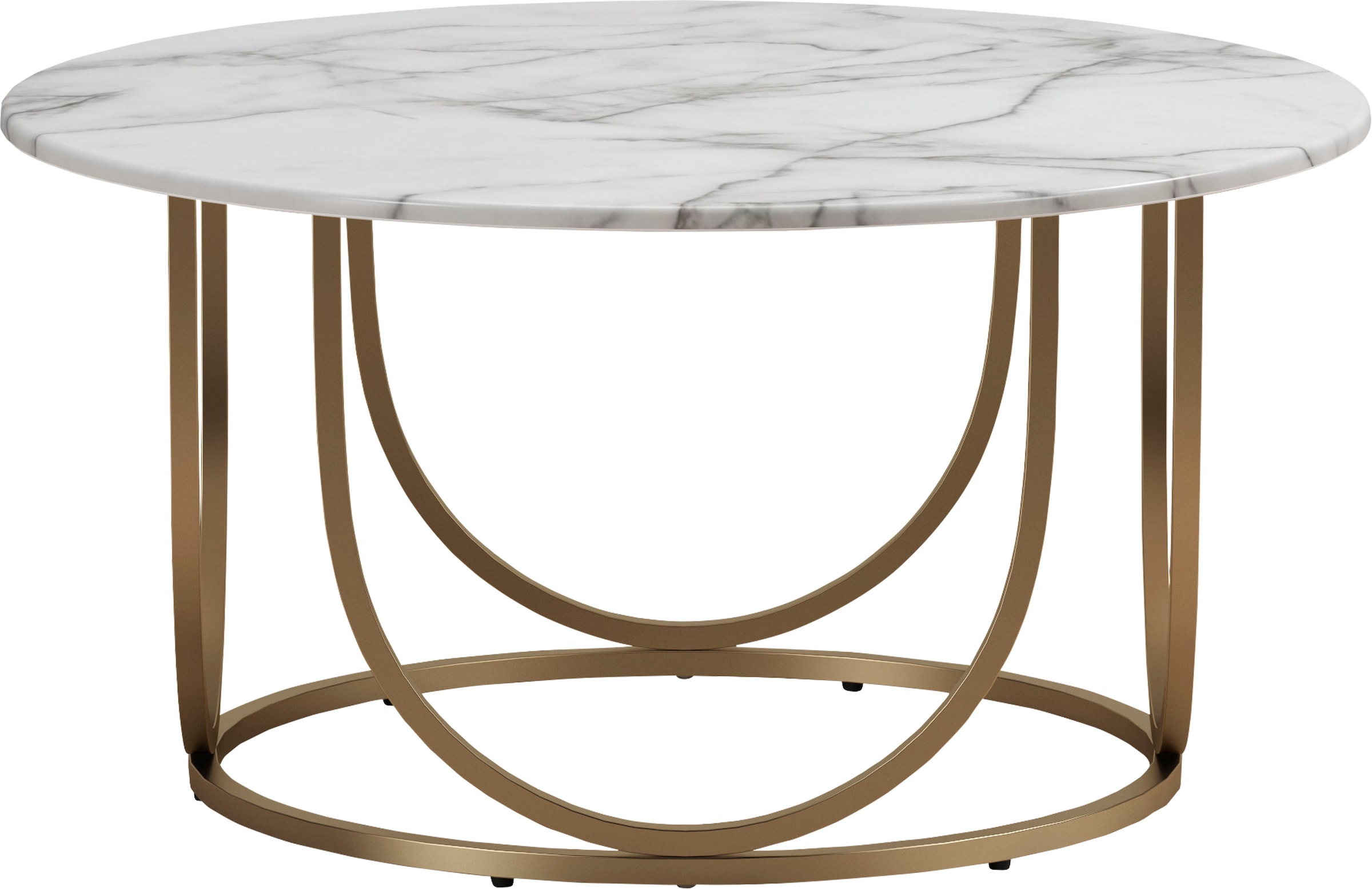 CosmoLiving by Cosmopolitan Couchtisch »Gwyneth«, aus pflegeleichtem MDF, Gestell aus Metall, Höhe 41 cm