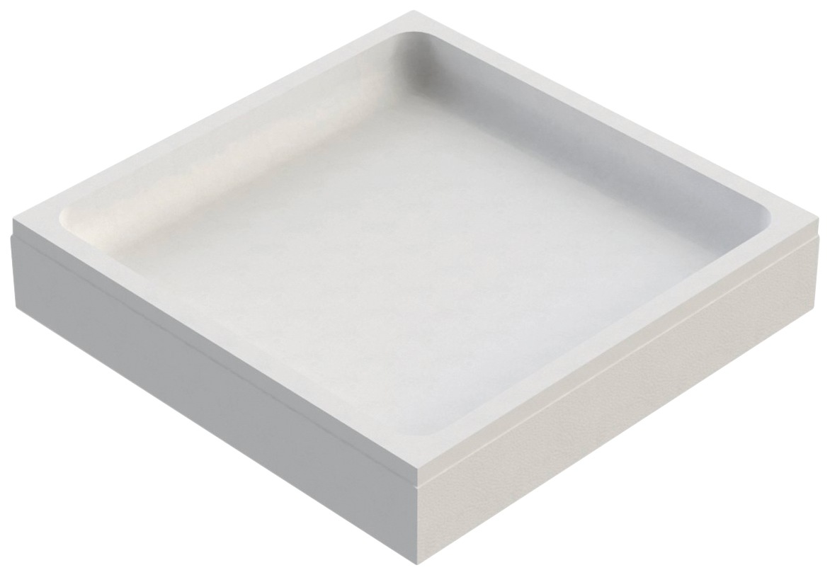 OTTOFOND Duschwanne »Set Quadratische Duschwanne«, (3 St.), 1000x1000/30 mm