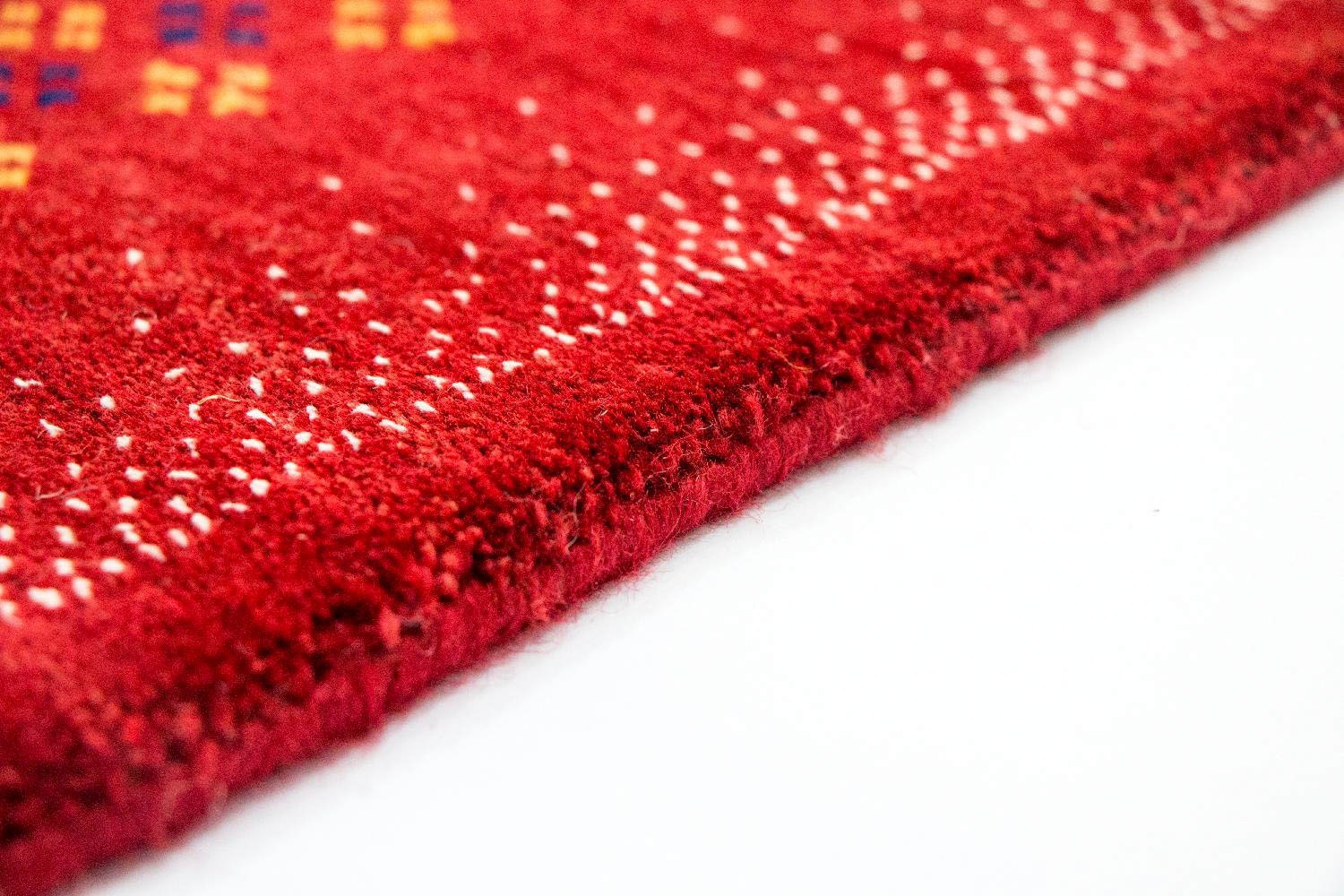 morgenland Wollteppich »LORIBAFT CROCO«, rechteckig, 18 mm Höhe, reine Wolle, Luxus, fein Handgeknüpft, Wohnzimmer