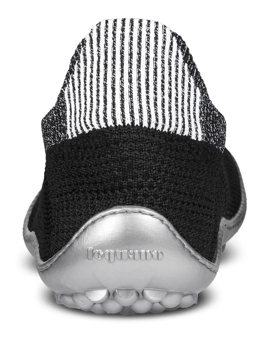Leguano Barfussschuh »Inspiro«, Slip-On-Sneaker, Bequemschuh, Komfortschuh mit Kontrastbesatz