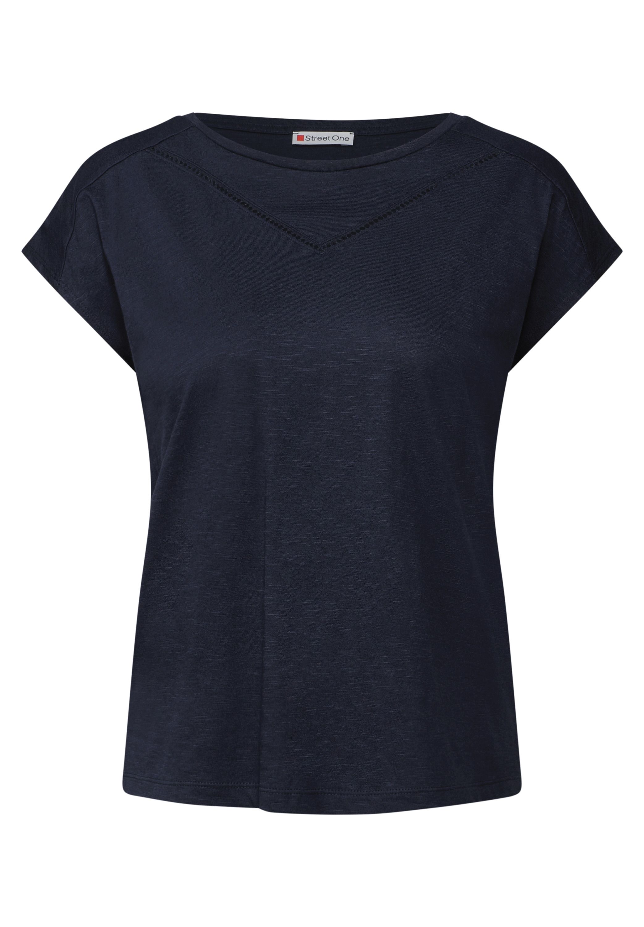 STREET ONE Shirttop, mit Deko-Tape