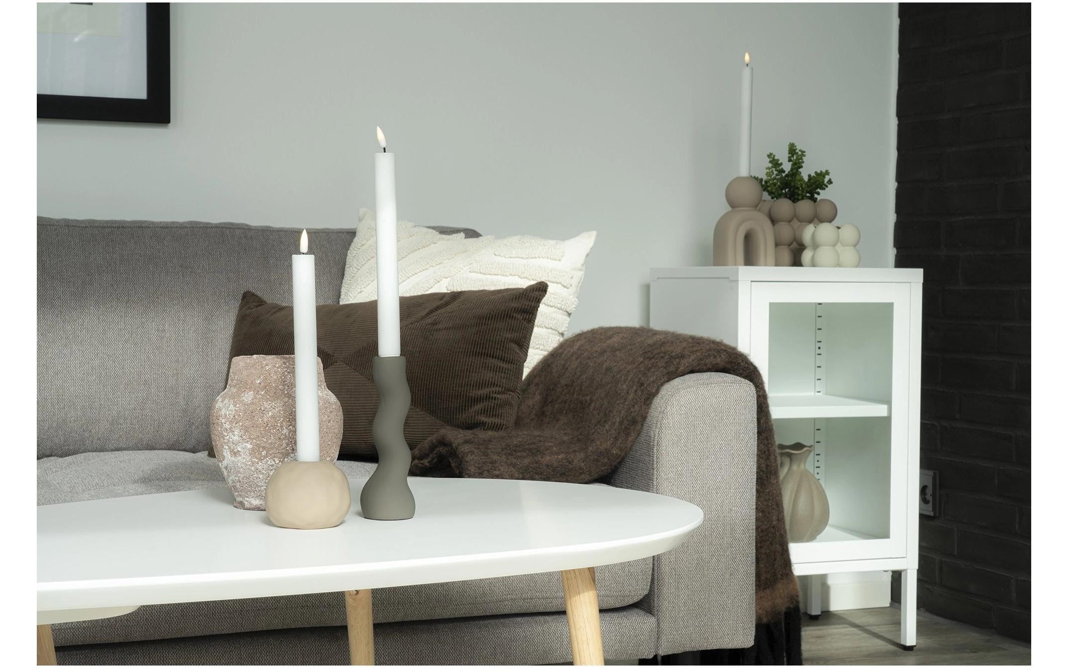 House Nordic Dekokissen »Albany 45 x 45 cm, Weiss«