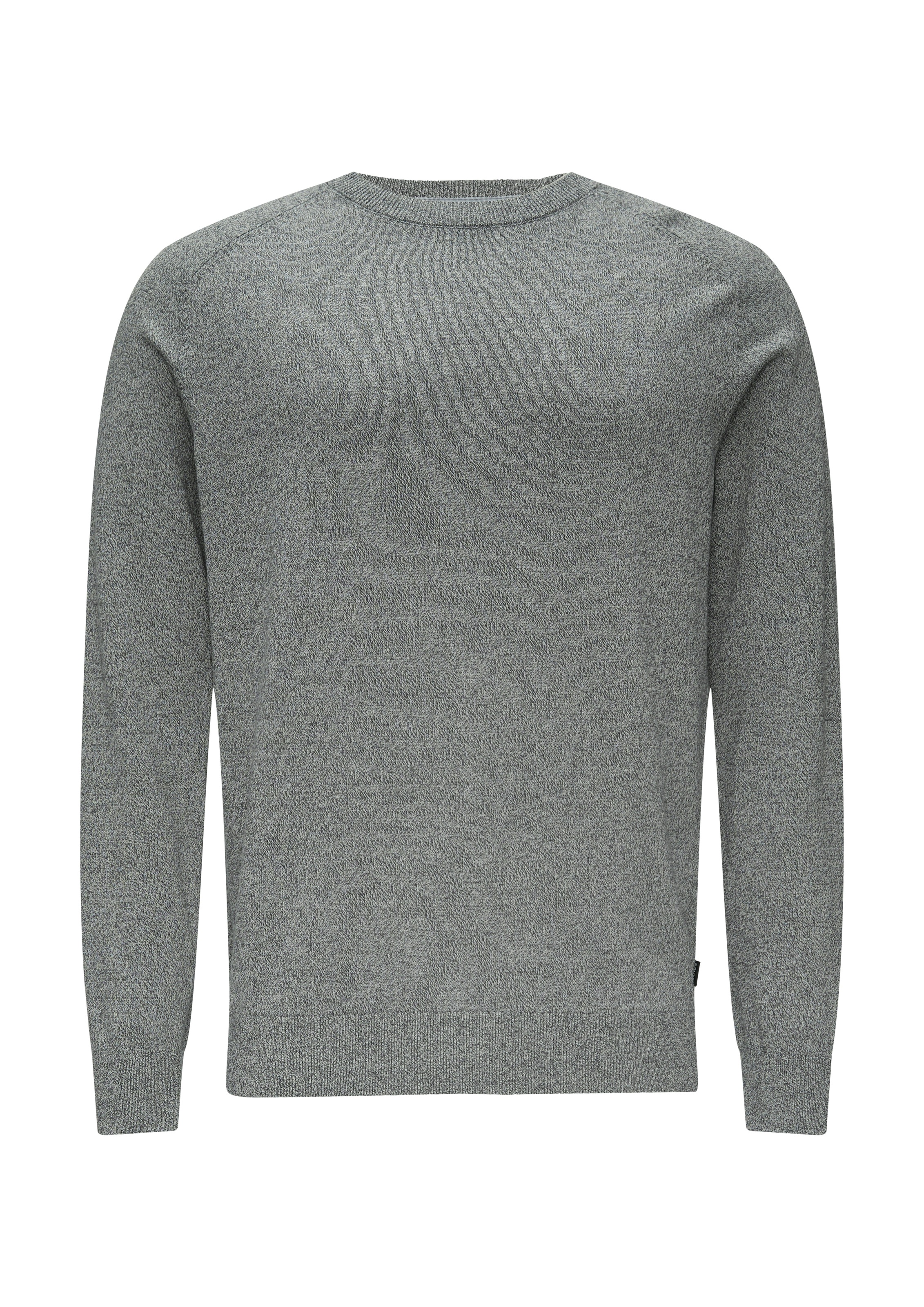 s.Oliver Strickpullover, mit Rundhals und in melierter Optik