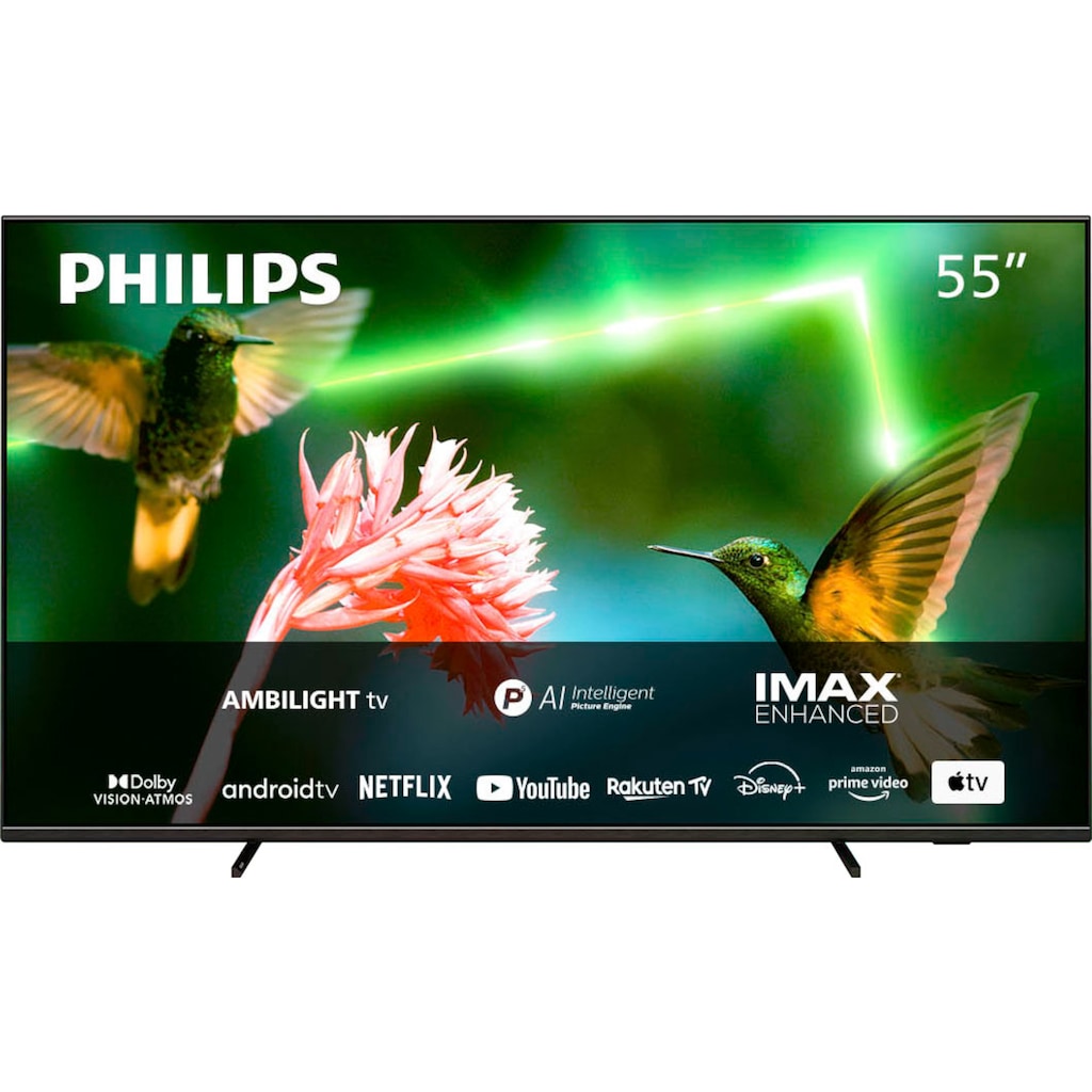 Philips LED-Fernseher »55PML9507/12«, 139 cm/55 Zoll, 4K Ultra HD, Android TV-Smart-TV