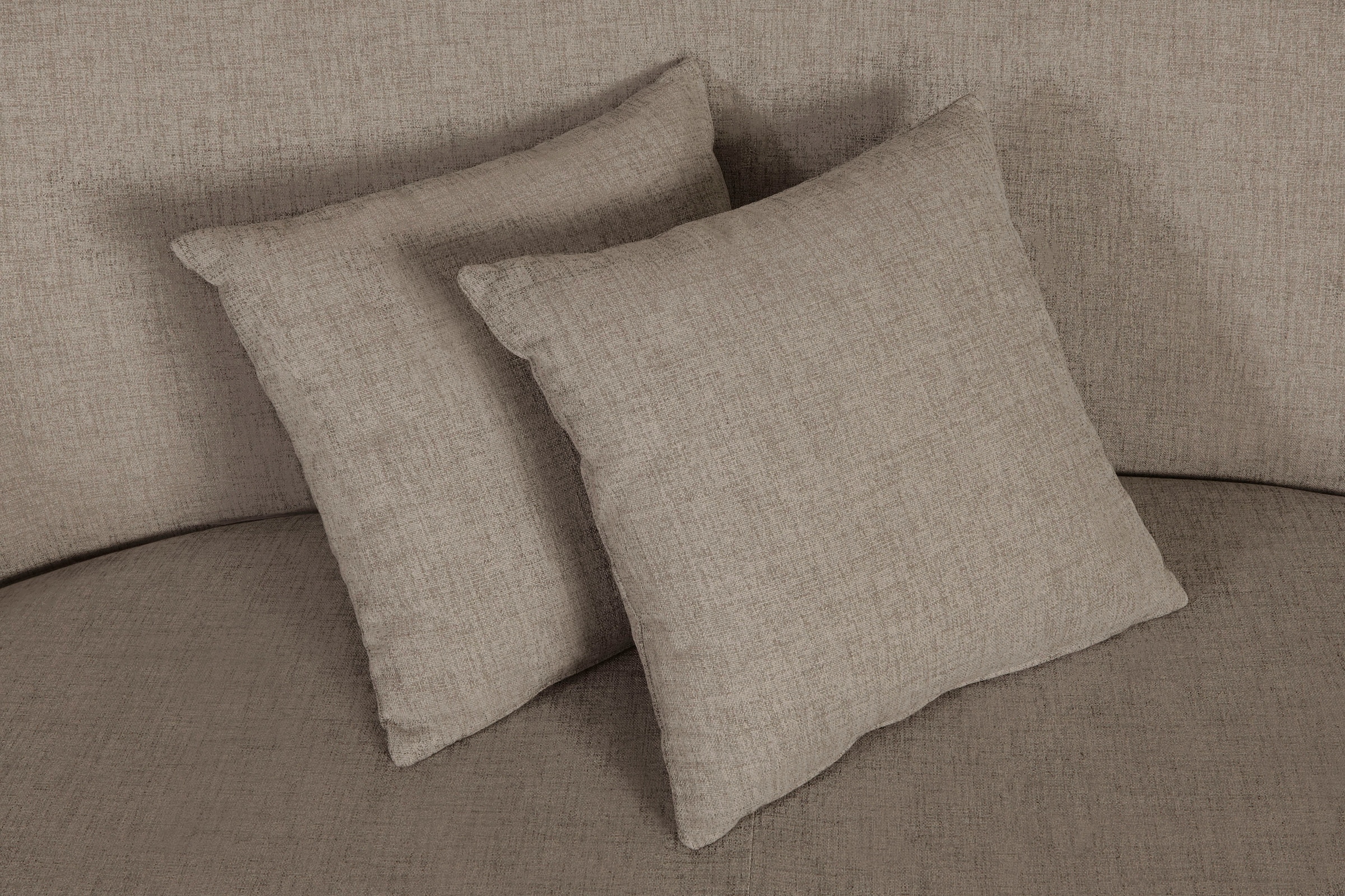 LeGer Home by Lena Gercke Ecksofa »Dilara L-Form«, gerundete Rückenlehne und Front, in 3 Bezugsqualitäten
