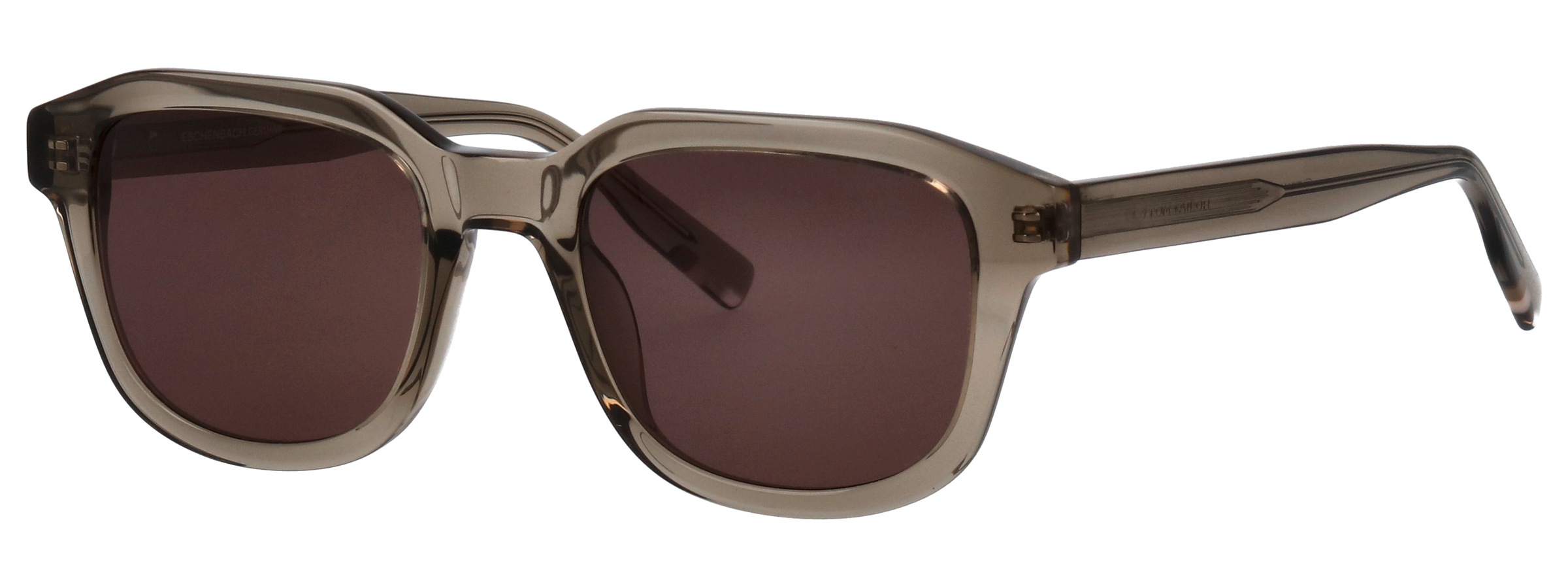 TOM TAILOR Sonnenbrille "Modell 676003" Form Karree/Soft, Logoschriftzug auf Bügel, Kunststofffassung