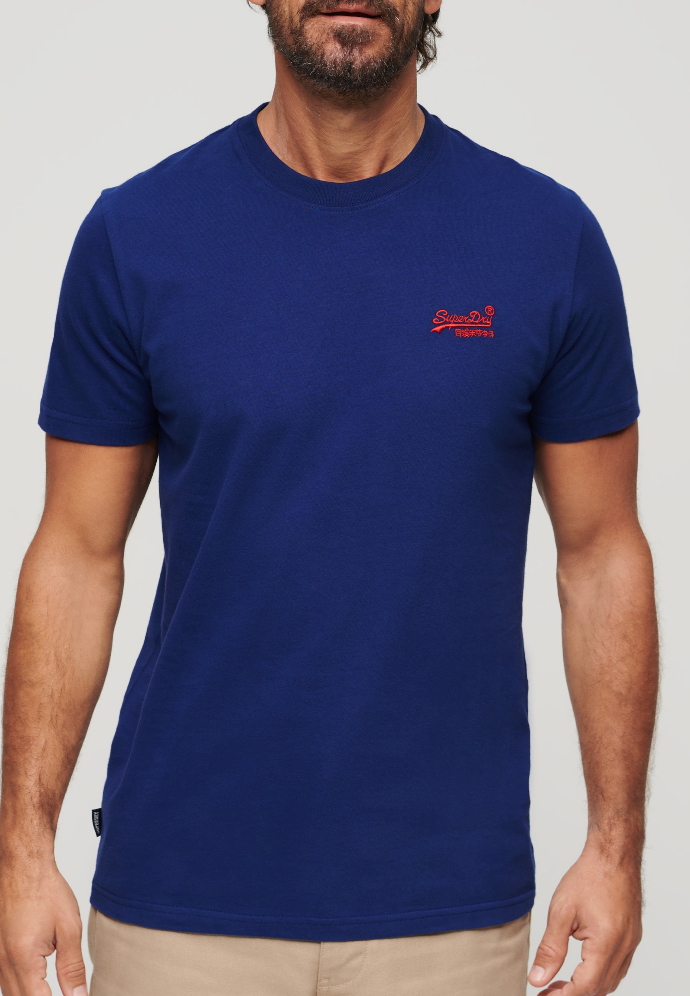 Superdry Rundhalsshirt »ESSENTIAL LOGO EMB TEE«