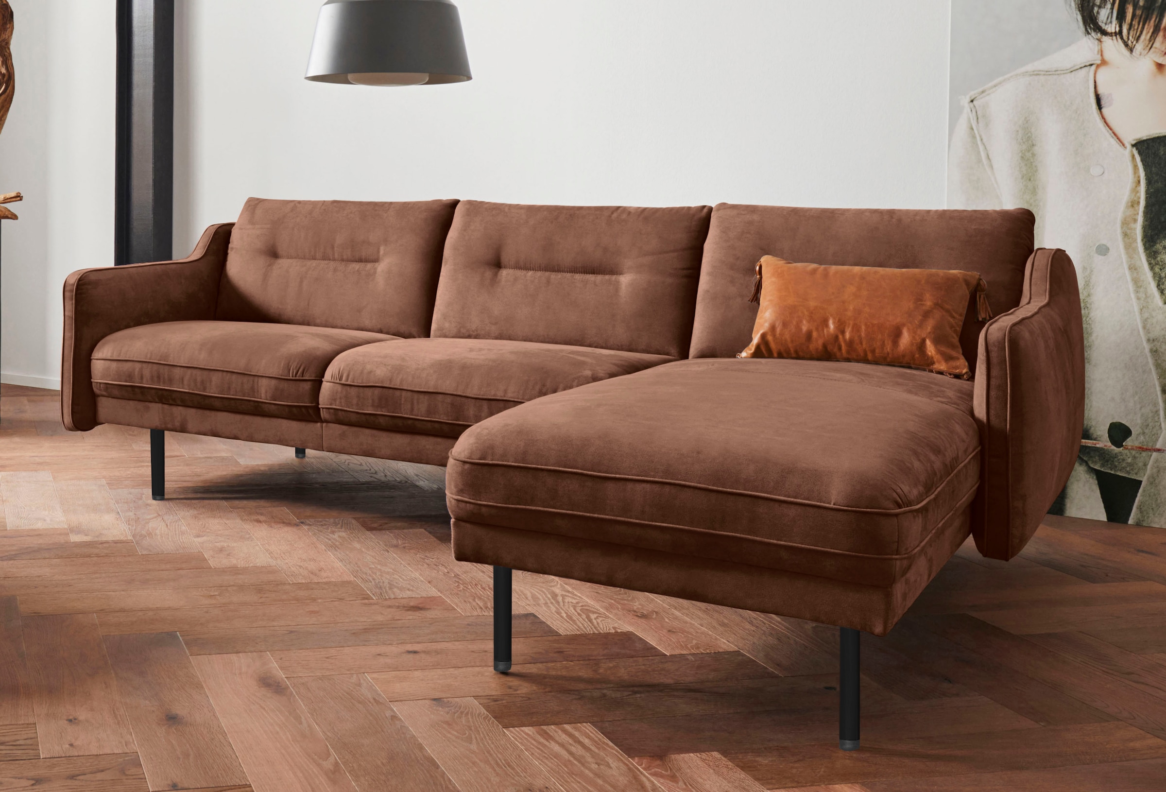 andas Ecksofa »Nordfyn L-Form«, edles Design in 3 Bezugsqualitäten, Design by Morten Georgsen