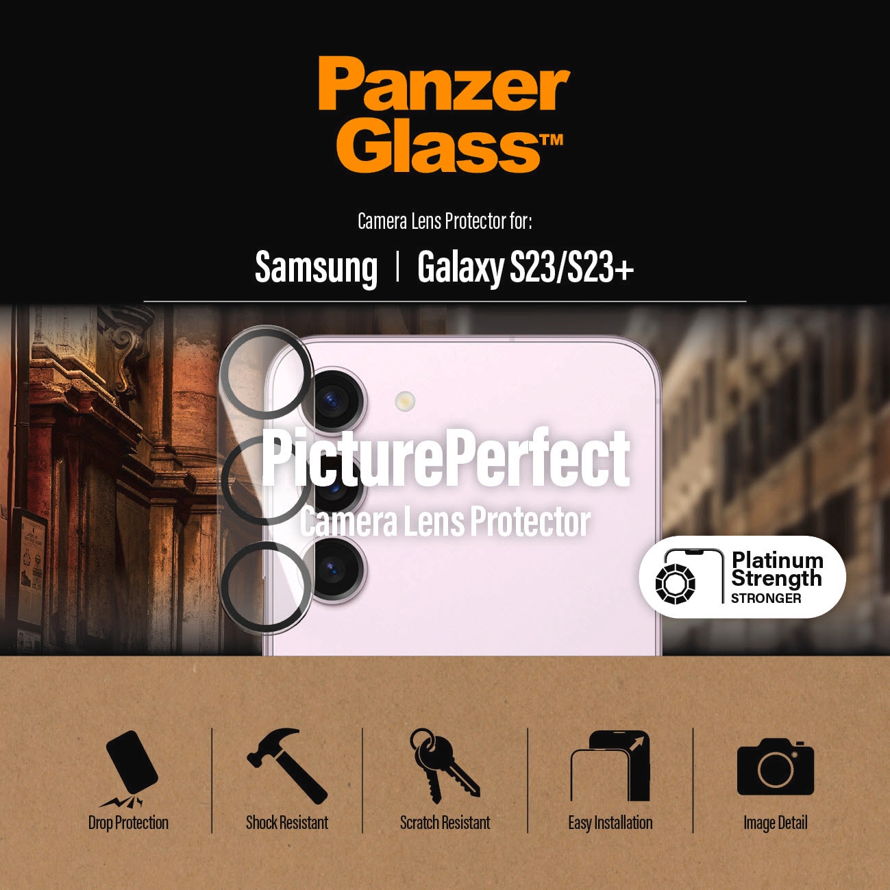 PanzerGlass Displayschutzglas »PicturePerfect - Samsung Galaxy S23«