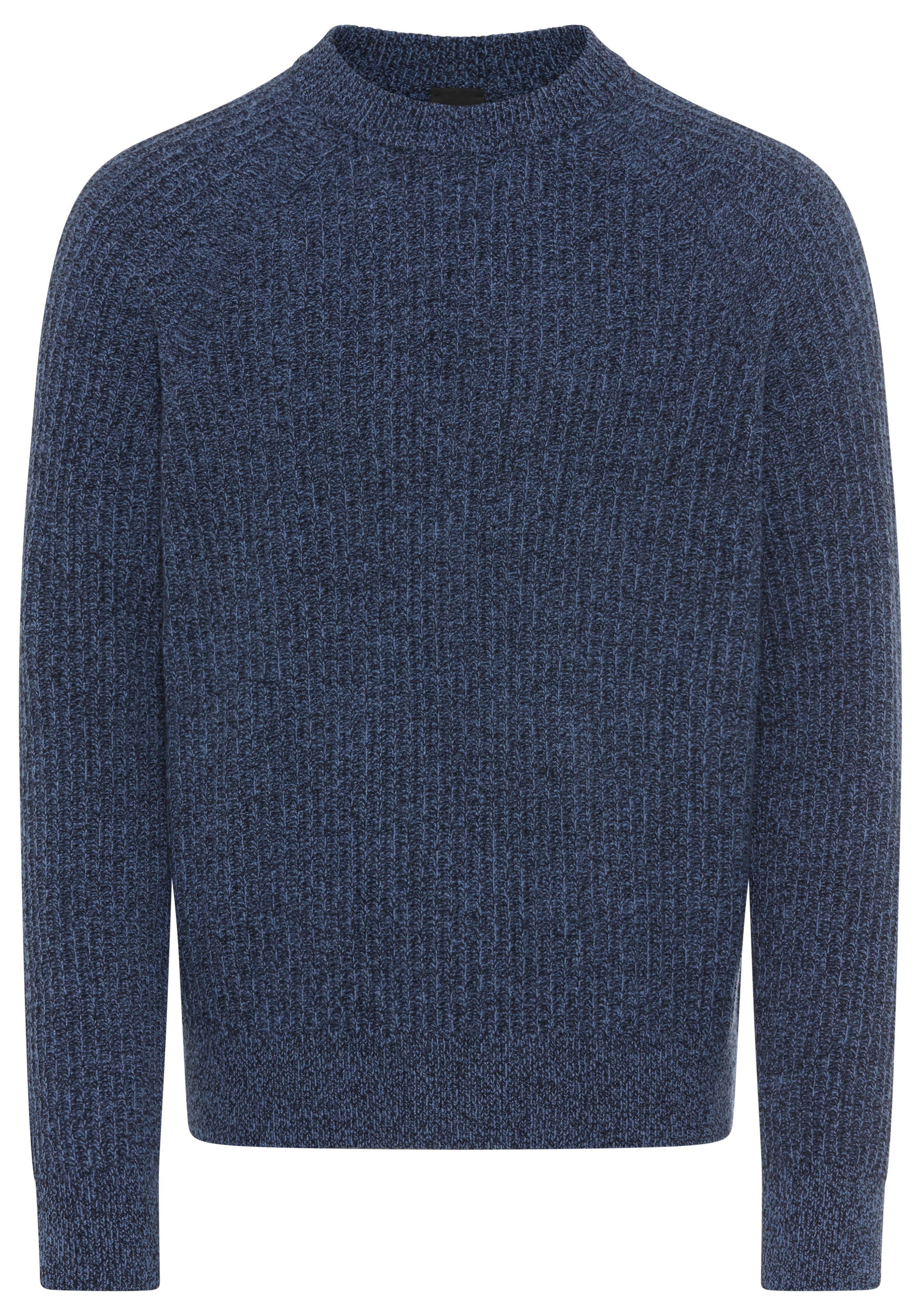 BOSS ORANGE Strickpullover »Klacier« Rundhalsausschnitt, Relaxed Fit, Rippstrick