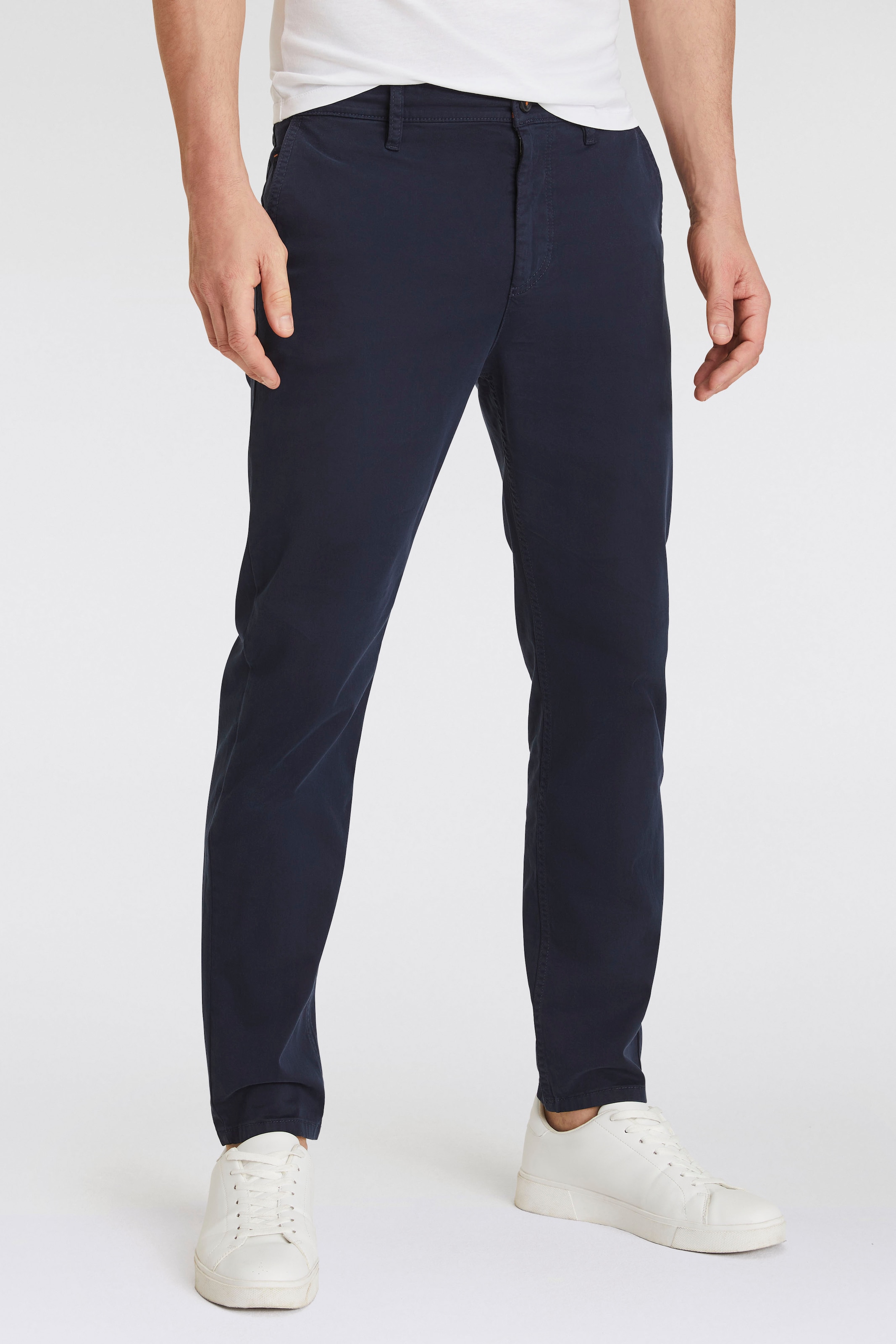 BOSS ORANGE Chinohose »tapered« mit BOSS Logo hinten