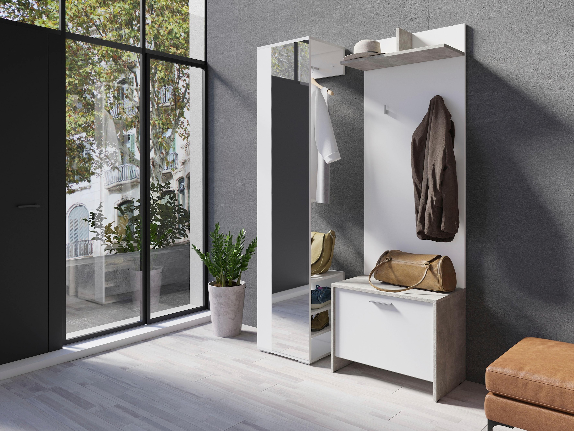 Homexperts Garderobenschrank Spiegel bestellen online | mit »Benno«, Jelmoli-Versand