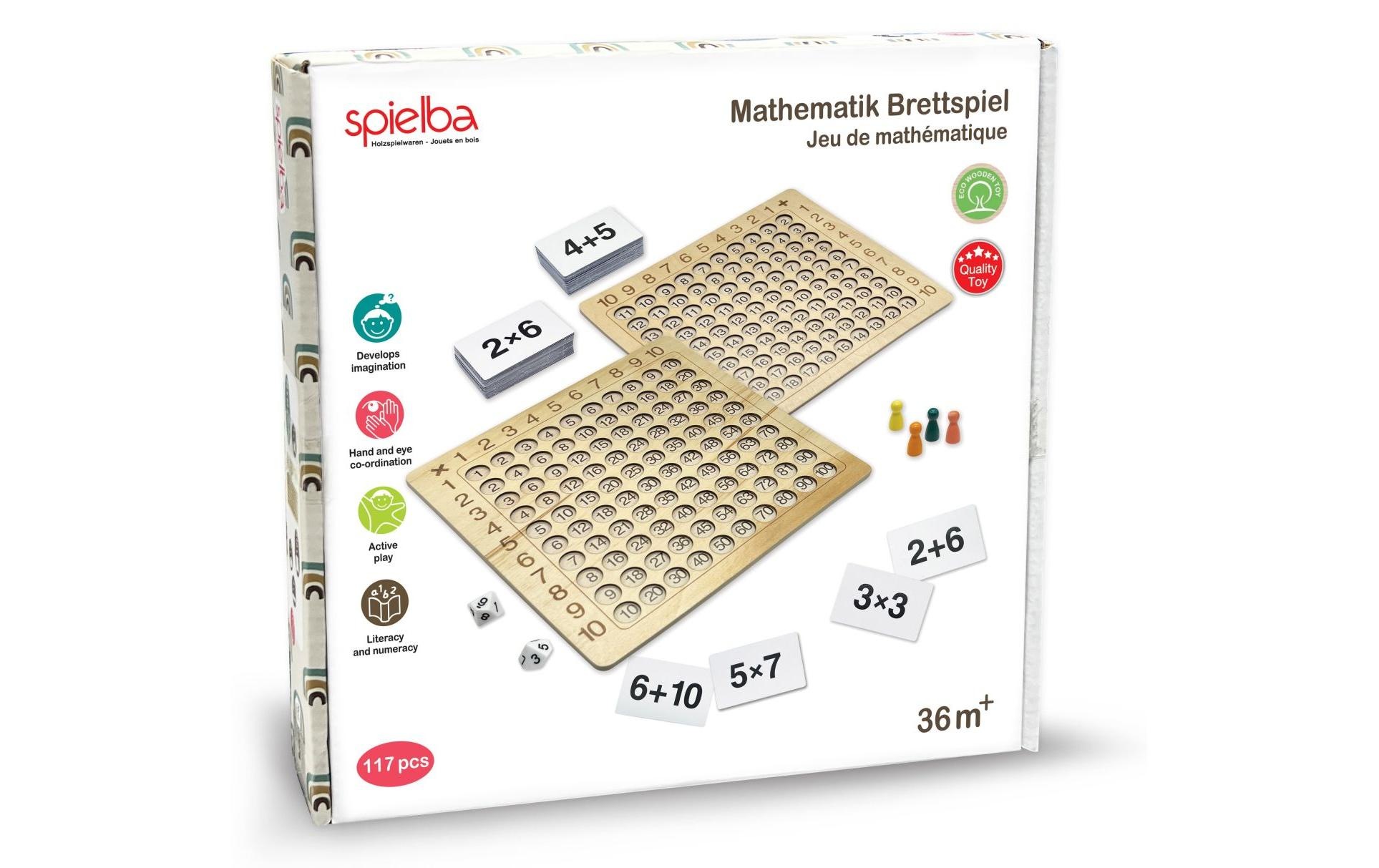 Spielba Lernspielzeug »Beschäftigungsspielzeug Mathematik Brettspiel«