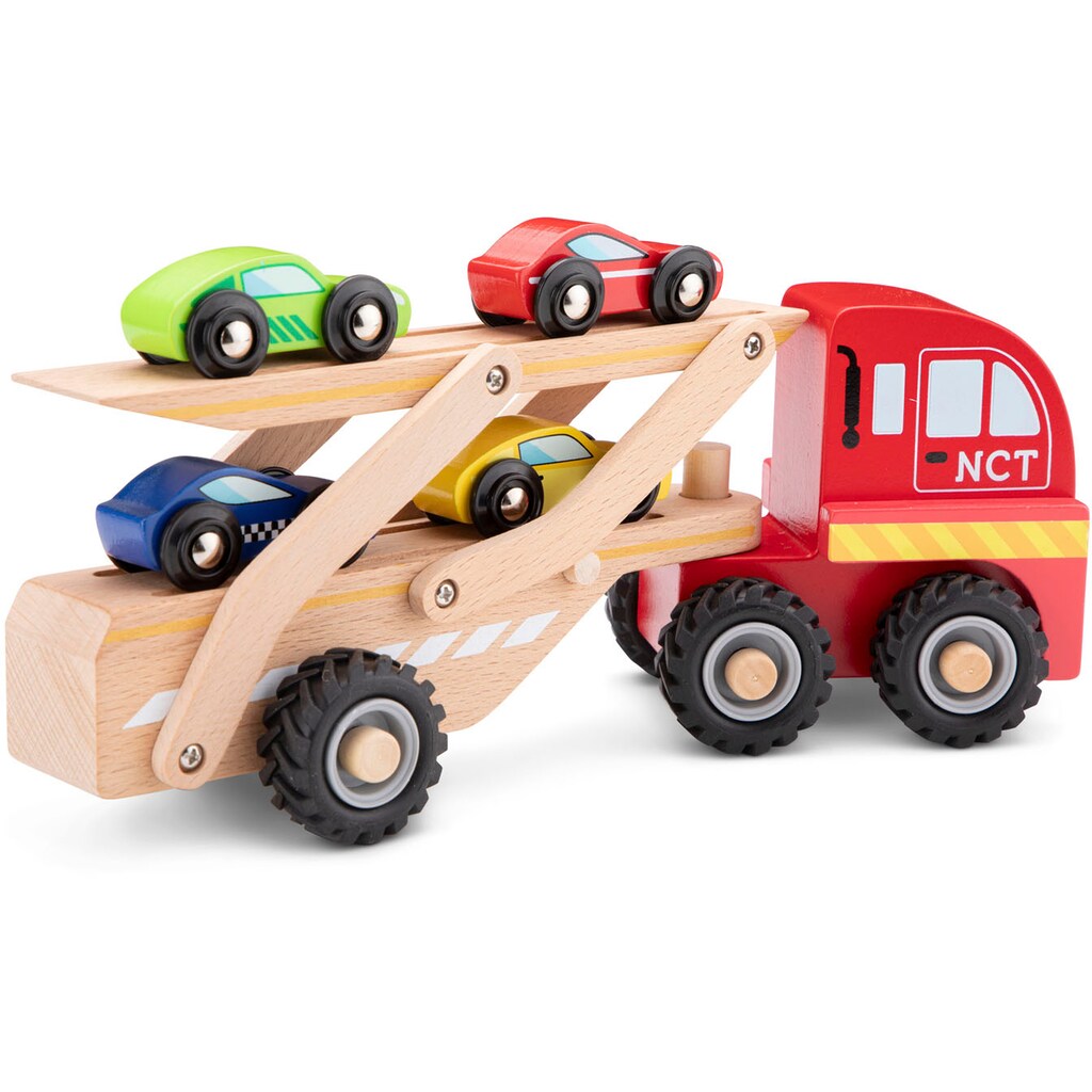 New Classic Toys® Spielzeug-LKW »Holzspielzeug, Auto-Transporter«