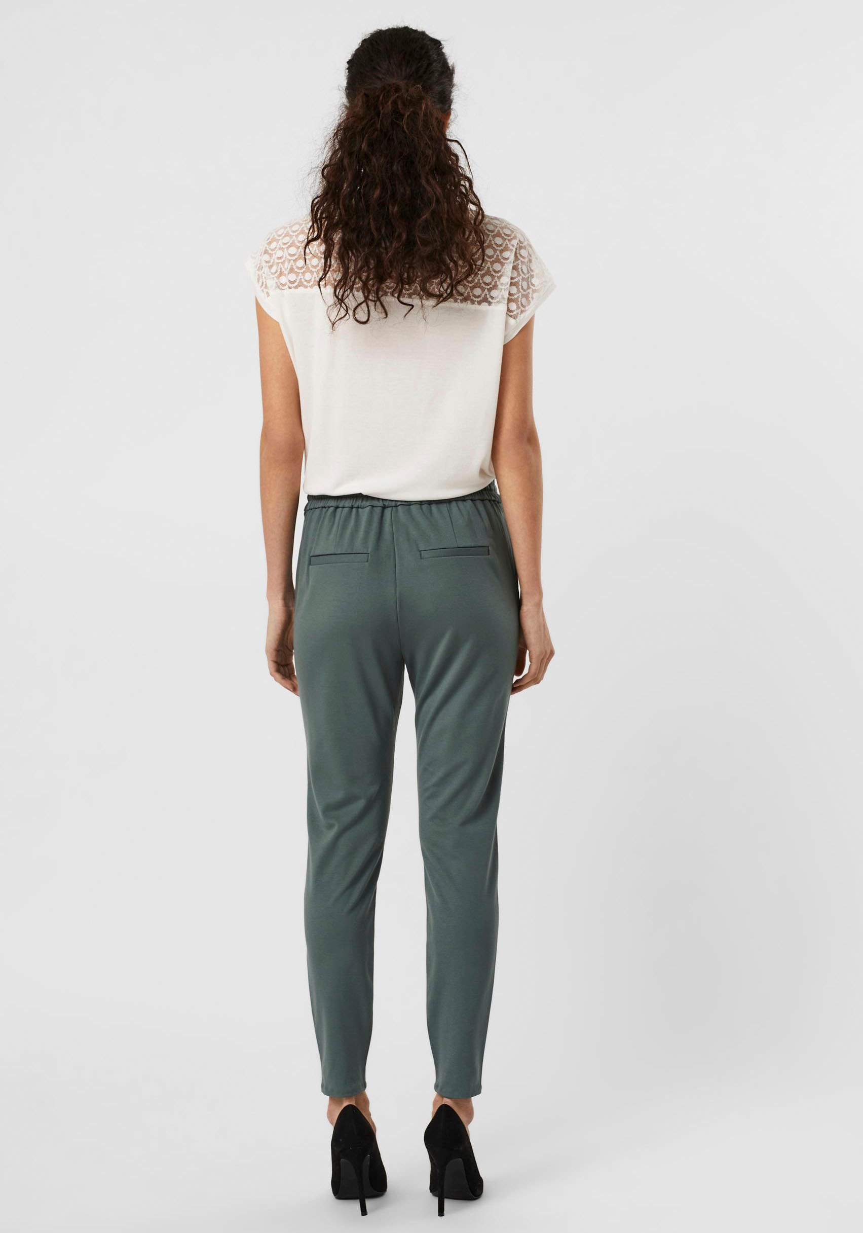 Vero Moda Jogger Pants »VMEVA MR LOOSE STRING PANT GA NOOS«, hinten mit elastischem Bündchen