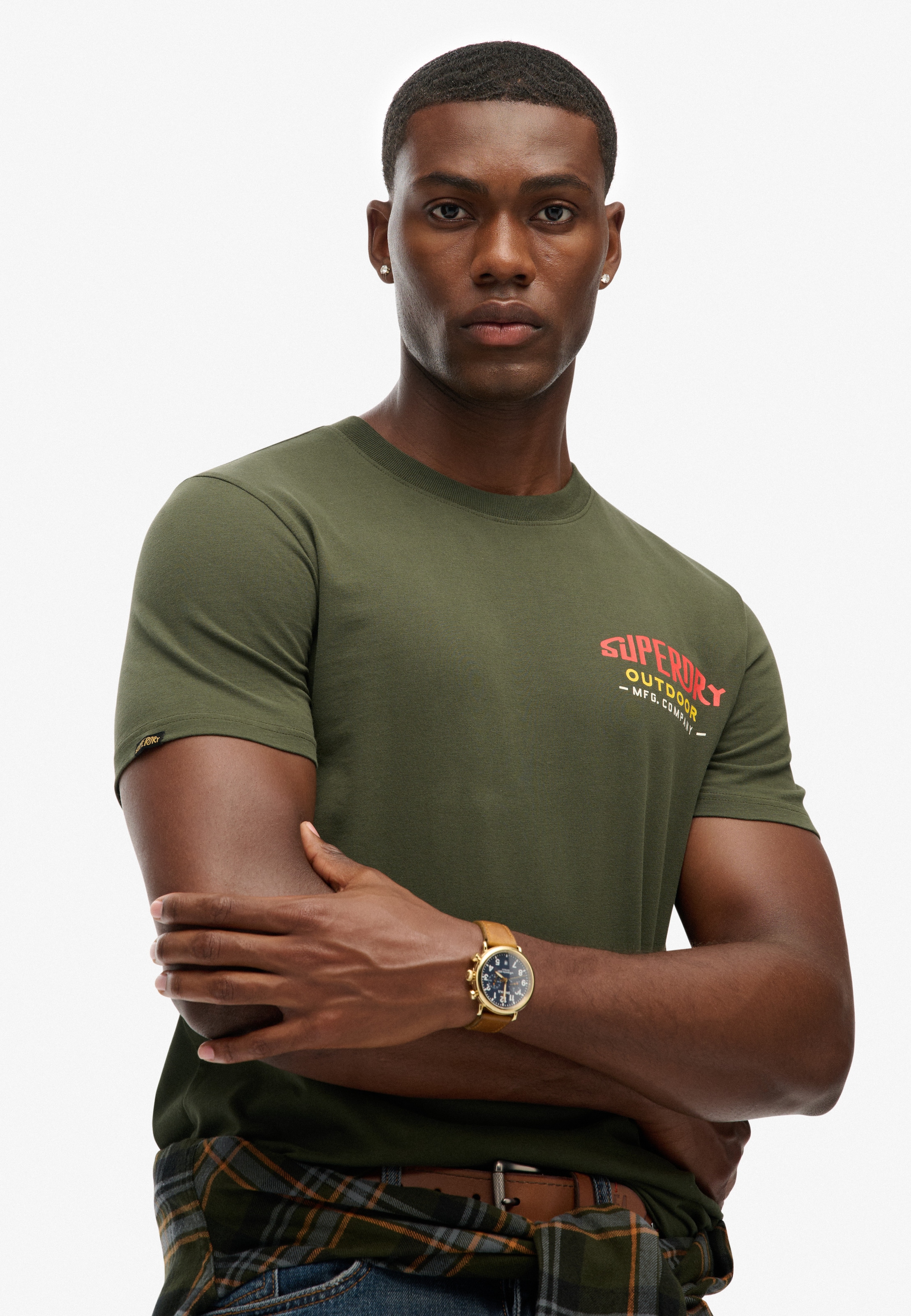 Superdry Rundhalsshirt »MOUNTAIN RELAXED TEE«