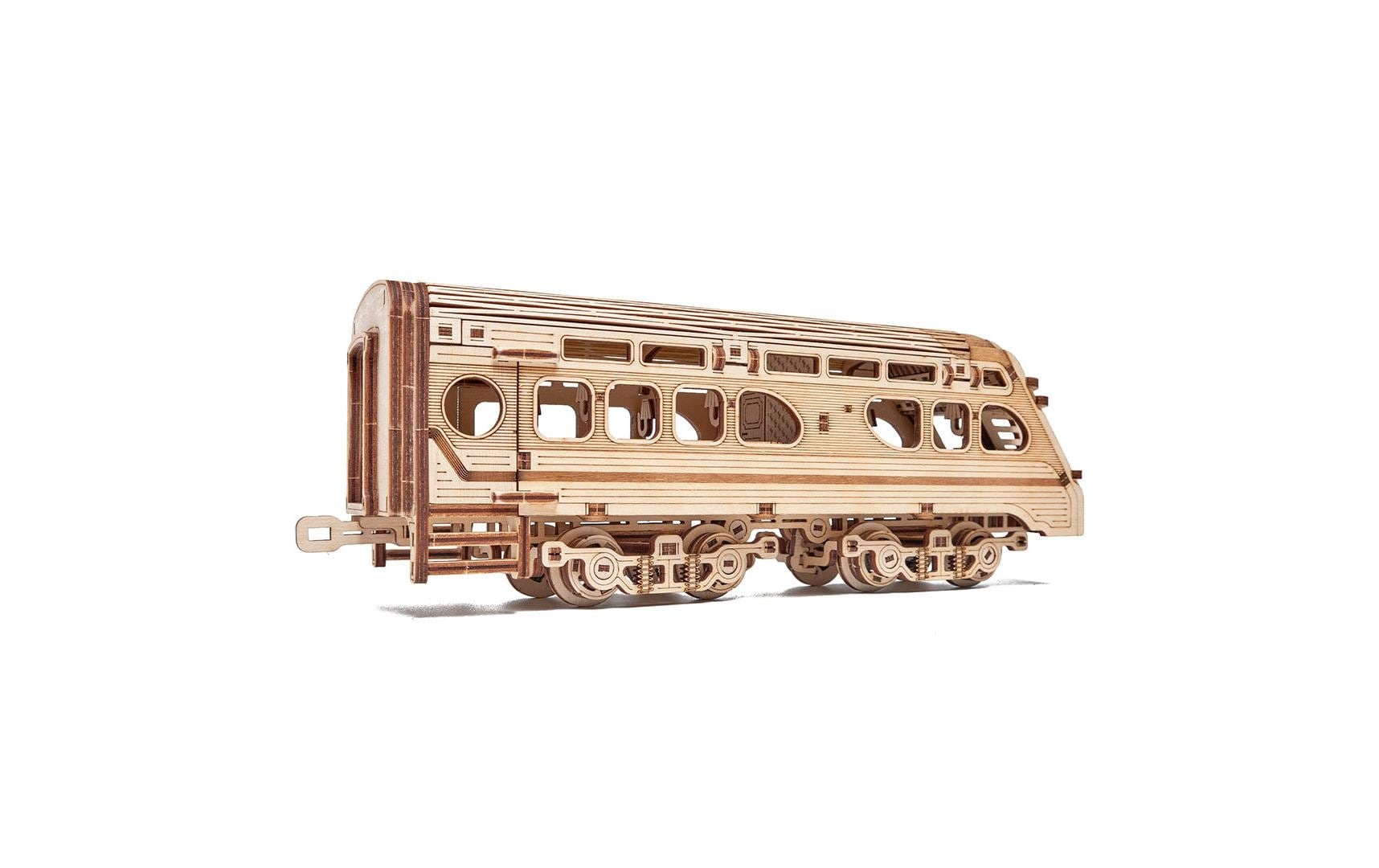 Spielbausteine »WoodTrick Atlantic Express-Zug«, (636 St.)