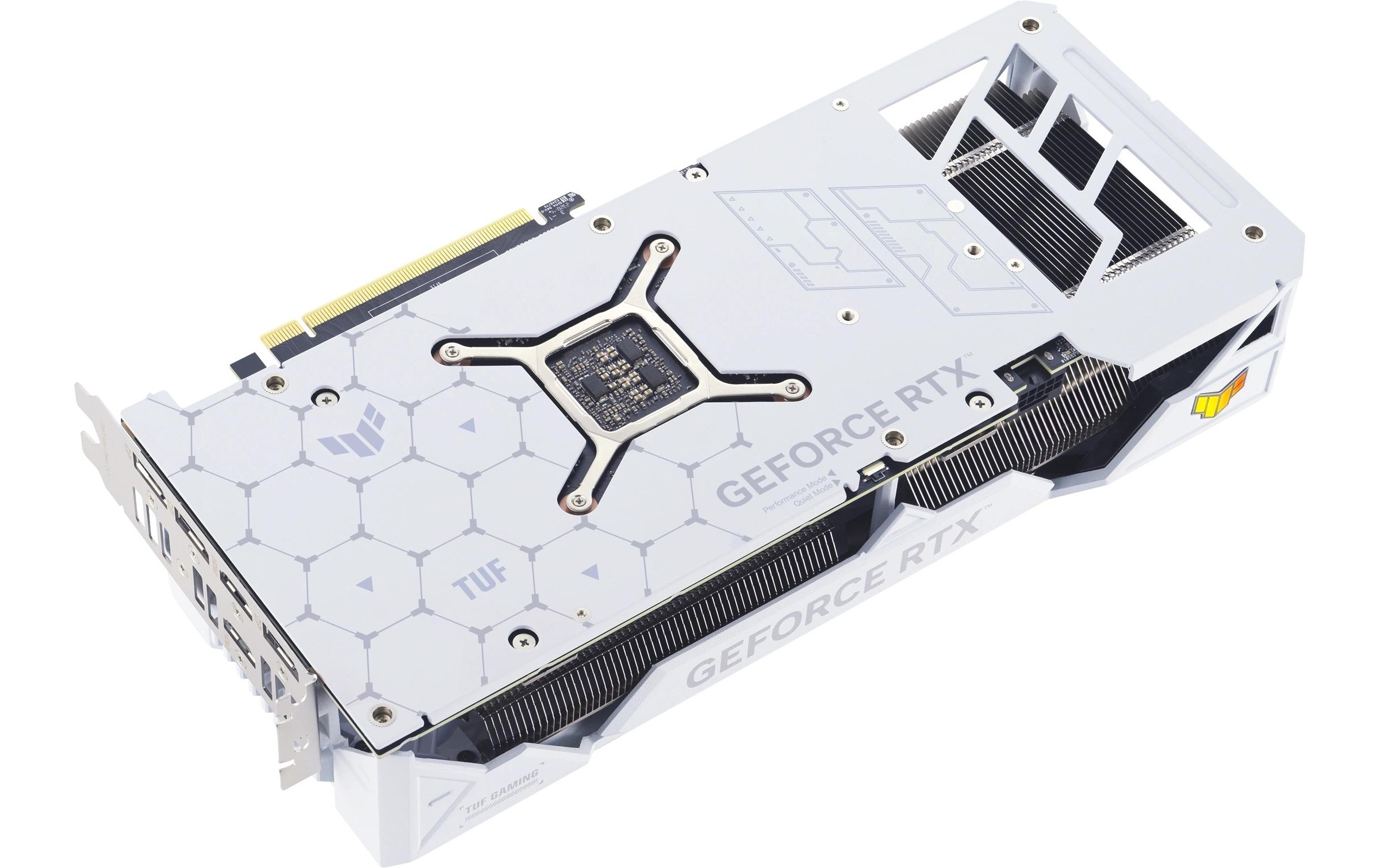 Asus Grafikkarte »TUF GeForce RTX 4070 Ti Super White OC Ed. 16 GB«, 16 GB, GDDR6X