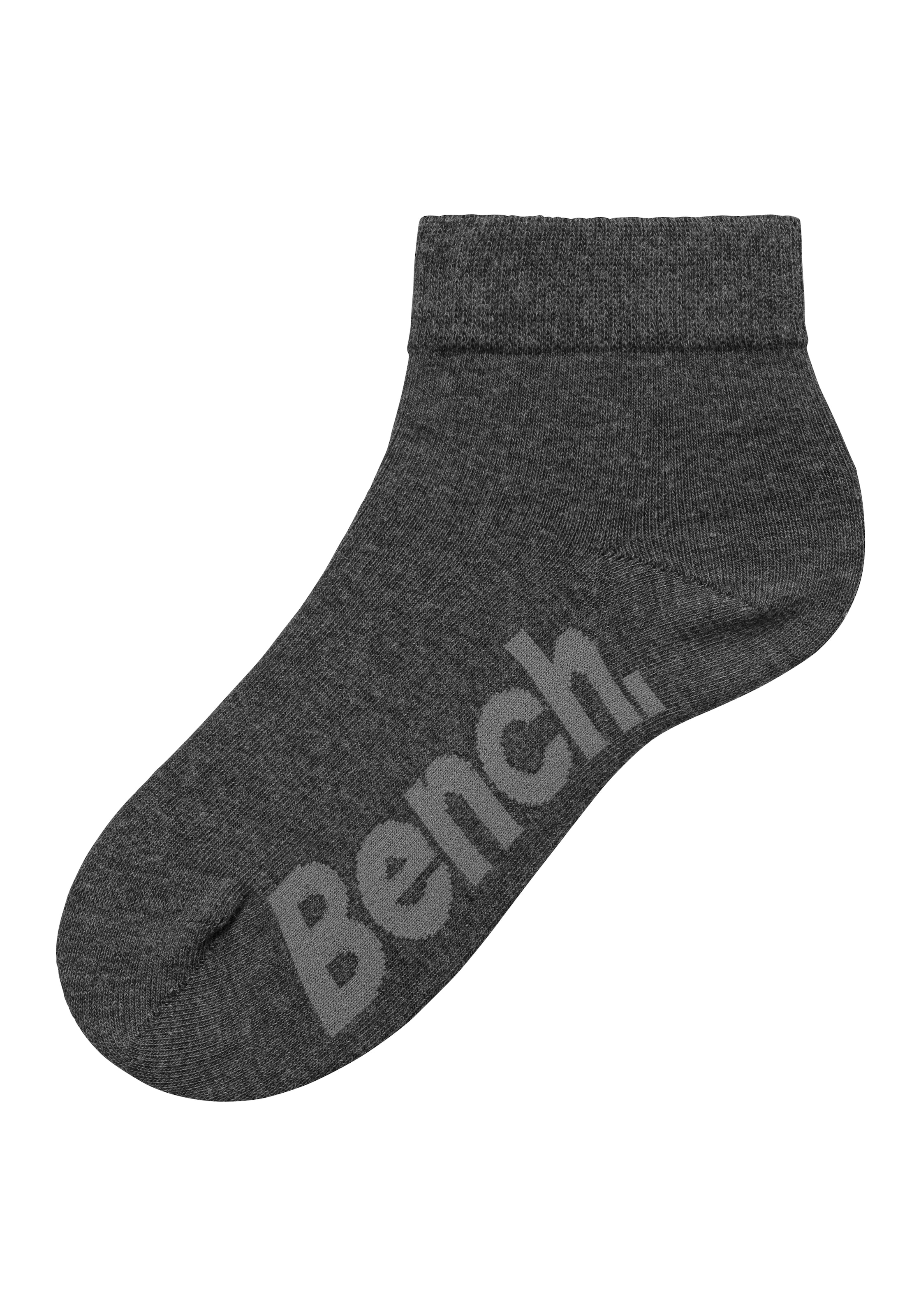 Bench. Kurzsocken, (Federtasche, 7 Paar), in ansprechendem Mäppchen mit Reissverschluss