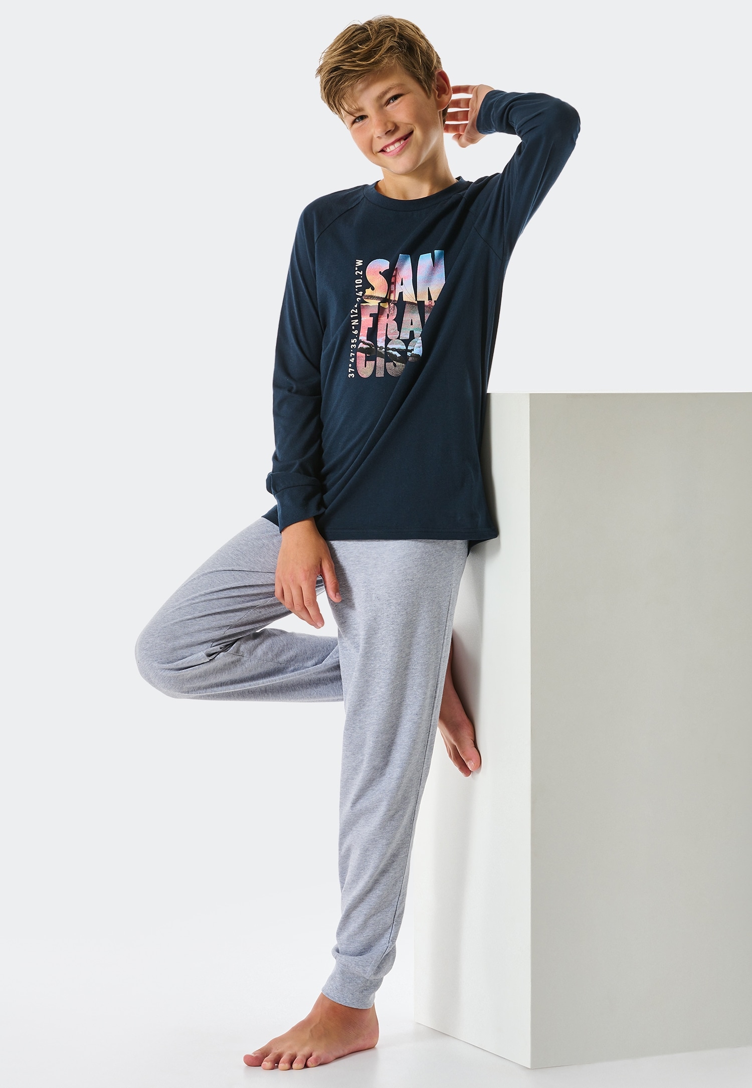 ✵ Schiesser Pyjama »Schlafanzug lang« online kaufen Jelmoli-Versand 