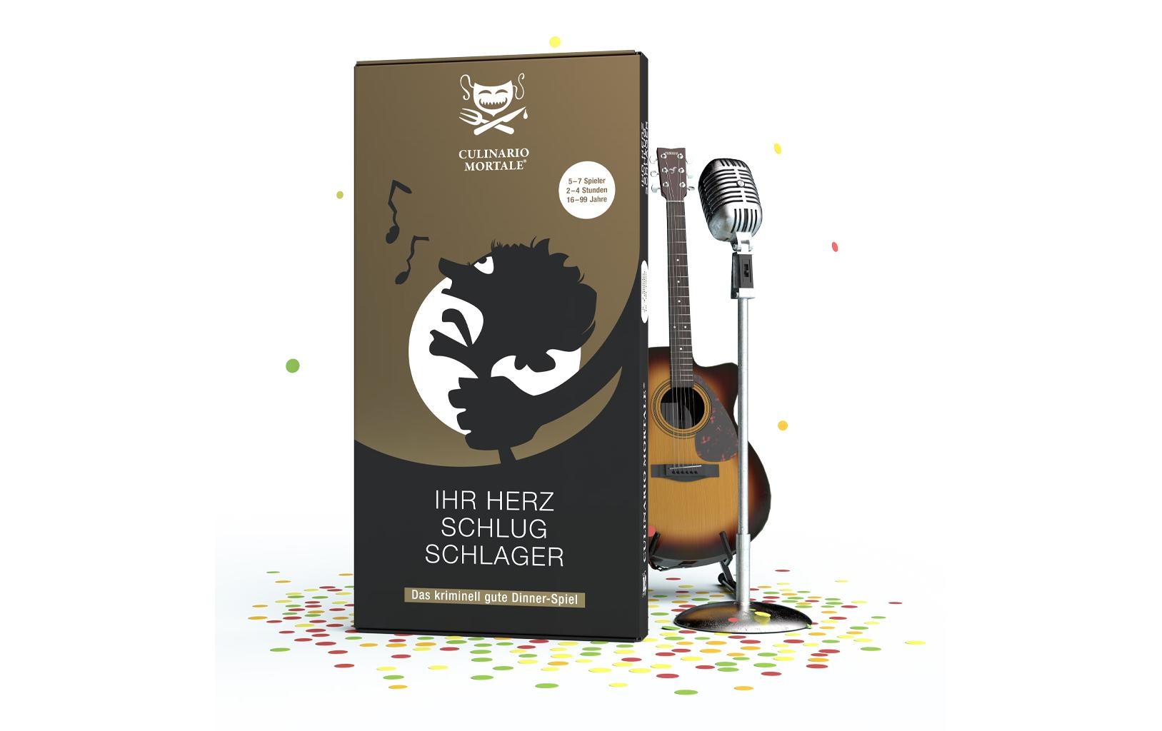 Spiel »Partyspiel Ihr Herz schlug Schlager«