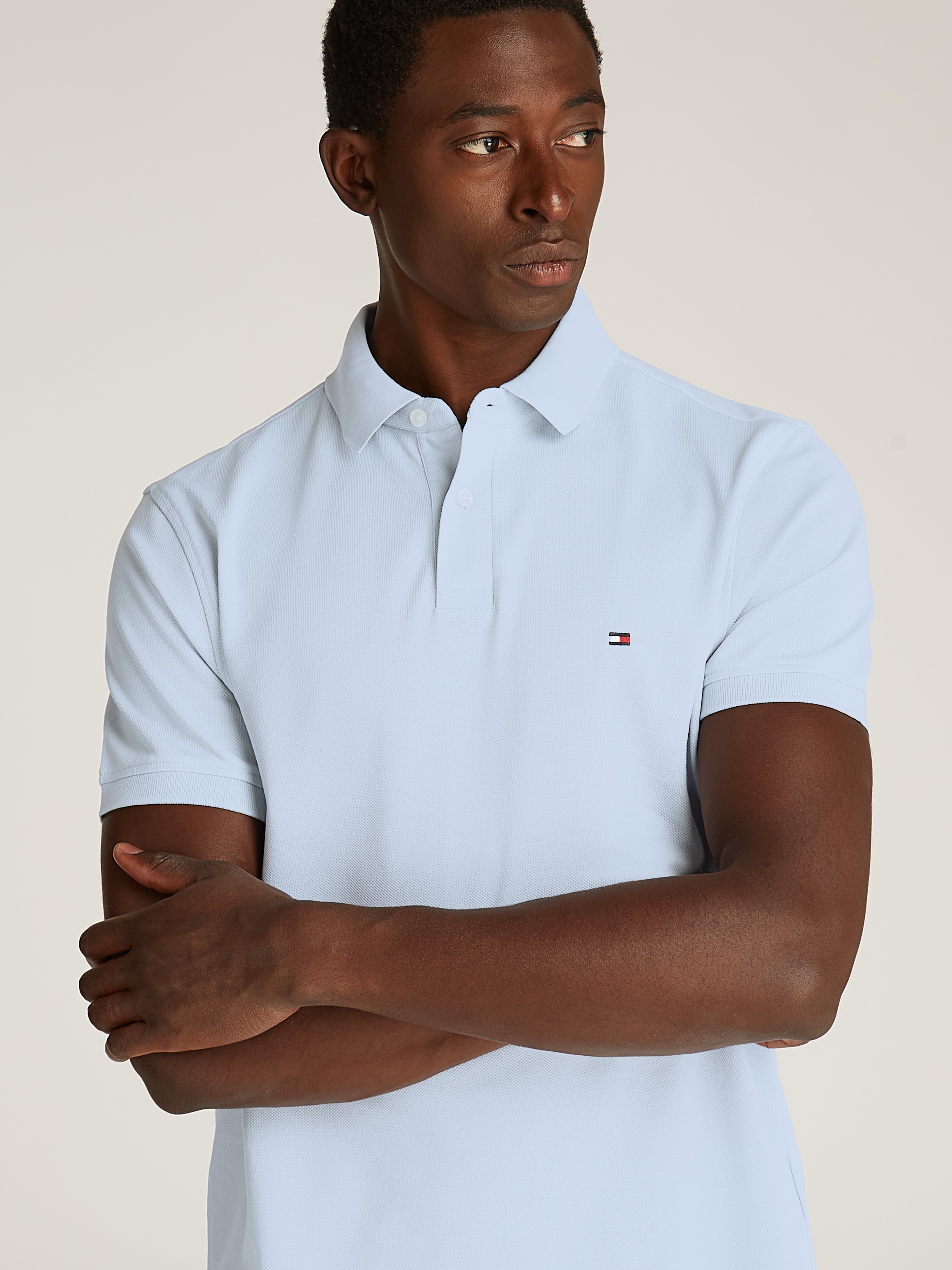 Tommy Hilfiger Poloshirt »1985 REGULAR POLO«, mit Tommy Hilfiger Kontraststreifen innen am Kragen