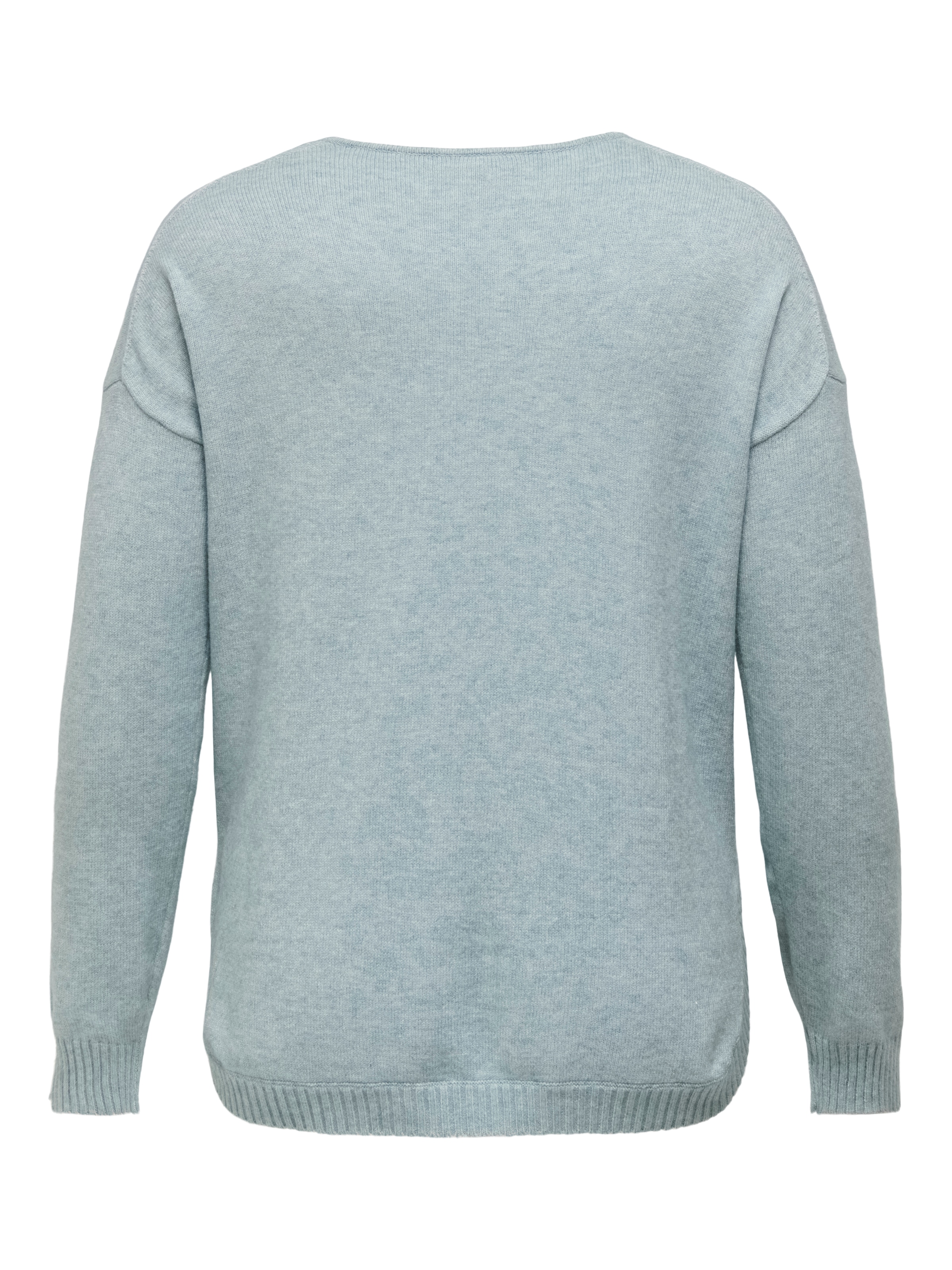 ONLY CARMAKOMA V-Ausschnitt-Pullover »CARMARGARETA LS PULLOVER KNT NOOS«