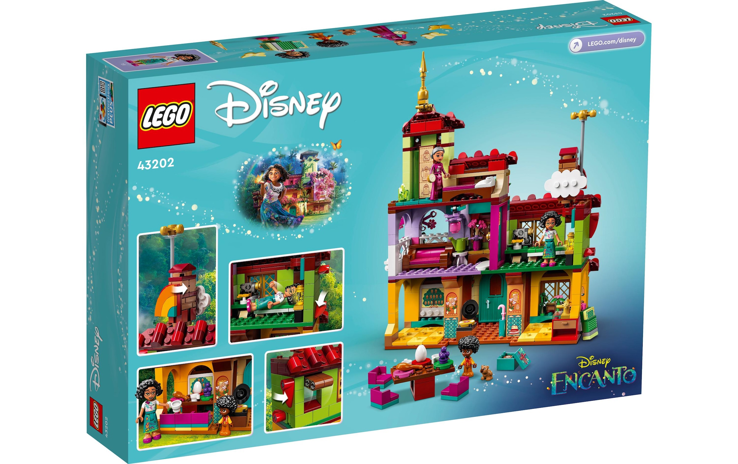 LEGO® Spielbausteine »Encanto: Das Haus«, (587 St.)