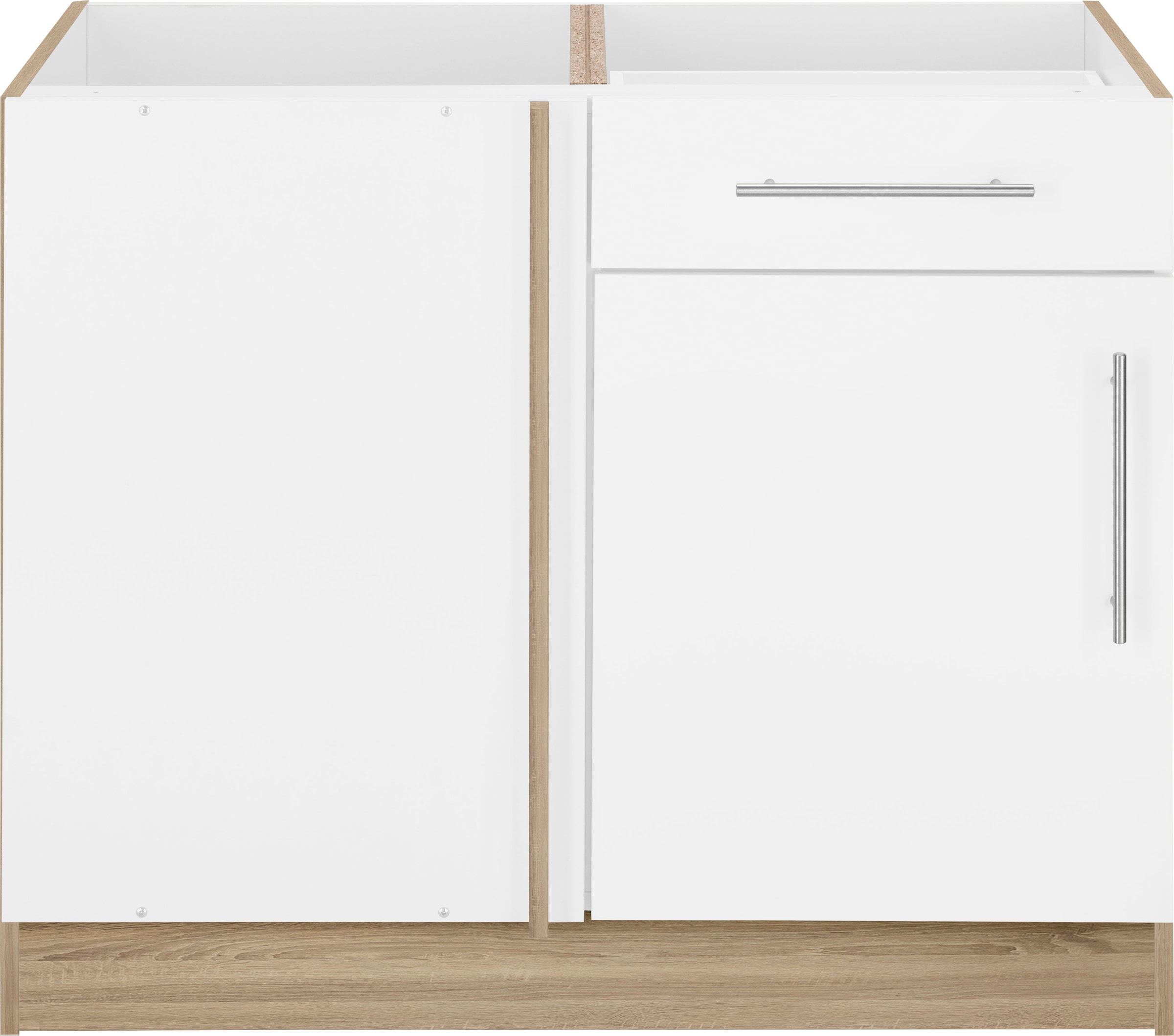 wiho Küchen Eckunterschrank »Cali«, 100 breit, Arbeitsplatte | 110 cm, cm Jelmoli-Versand online shoppen ohne Planungsmass
