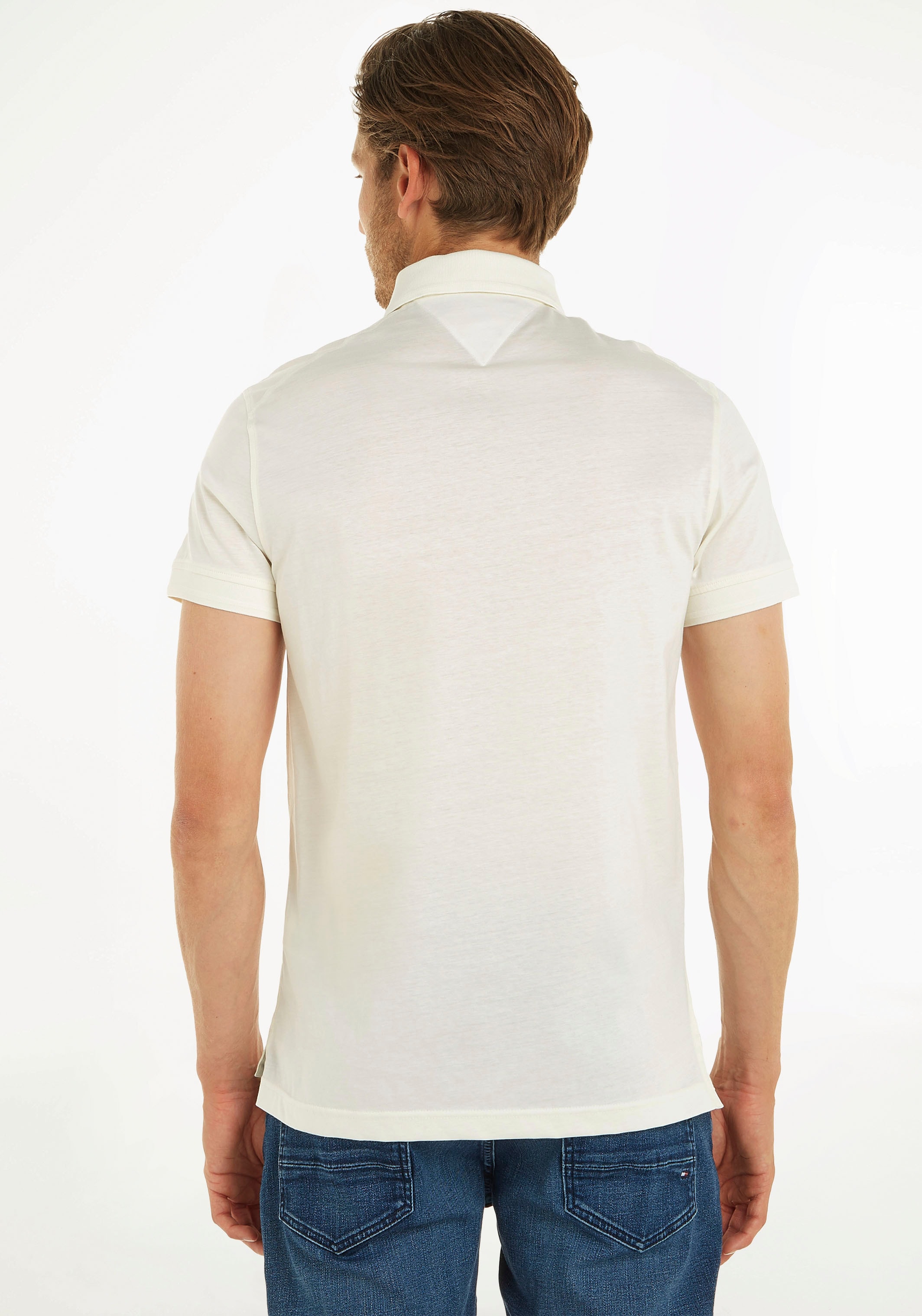 Basic-Look SLIM »DC TAILORED ESS den MERC JERSEY POLO«, zeitlosen Poloshirt kaufen Tommy | für online Jelmoli-Versand Hilfiger