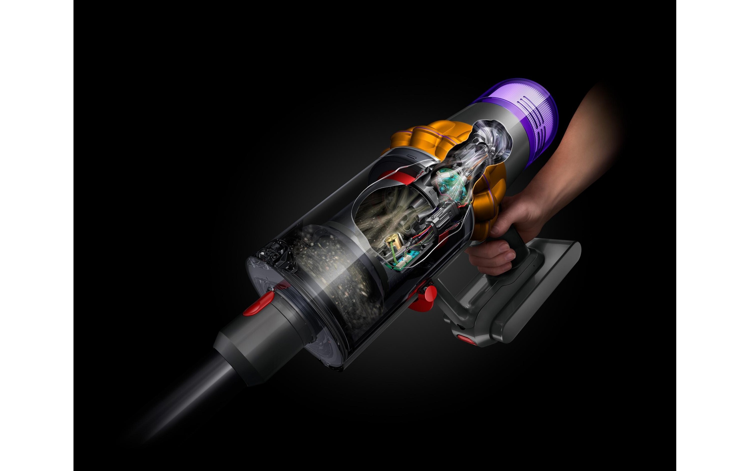 DYSON Akku-Hand-und Stielstaubsauger »V15 Detect (Nickel)«